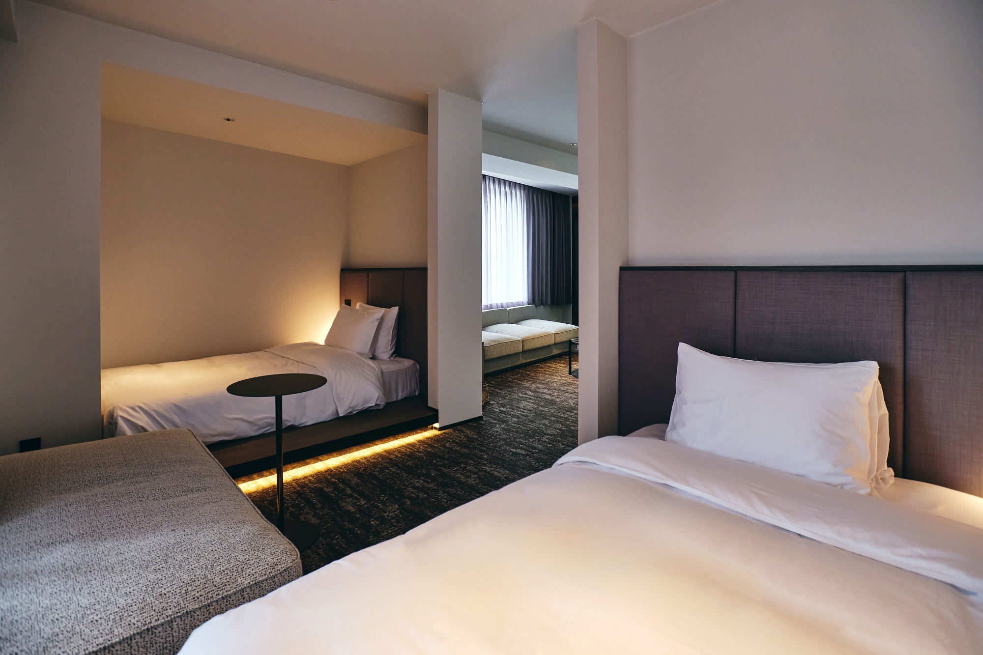 ■ジュニアスイート＜セパレートツイン＞　ベッドルーム