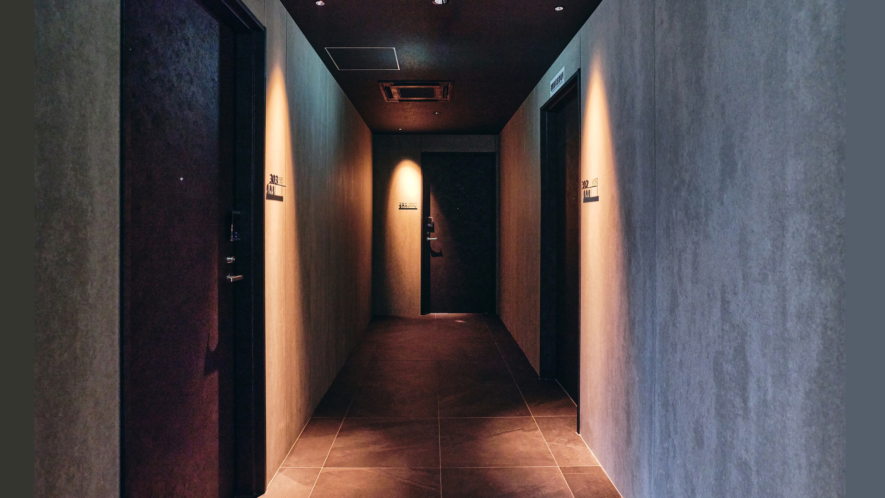 スリークアーバンホテル宮崎　3階廊下