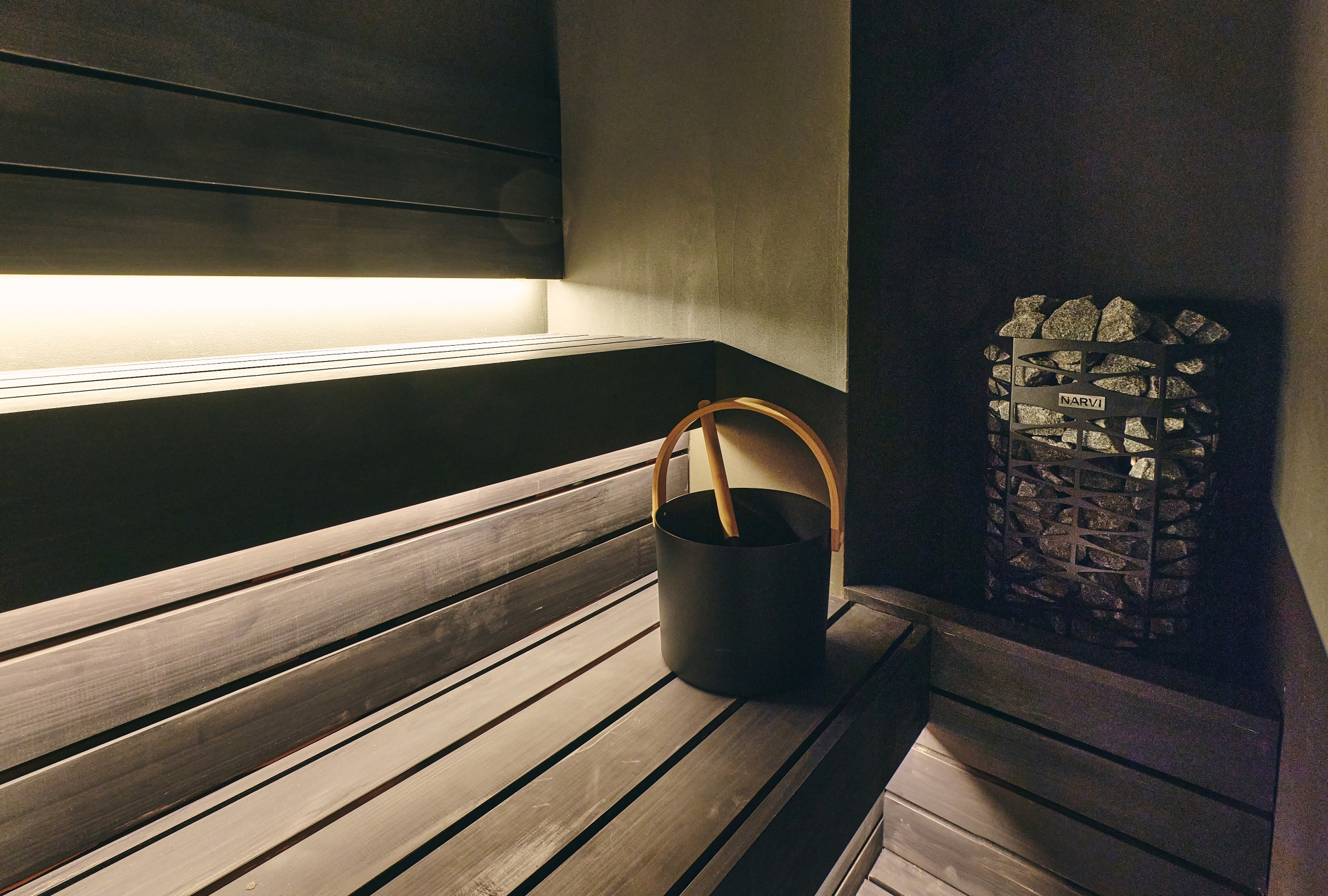 ■ロイヤルスイート　客室内ロウリュサウナ