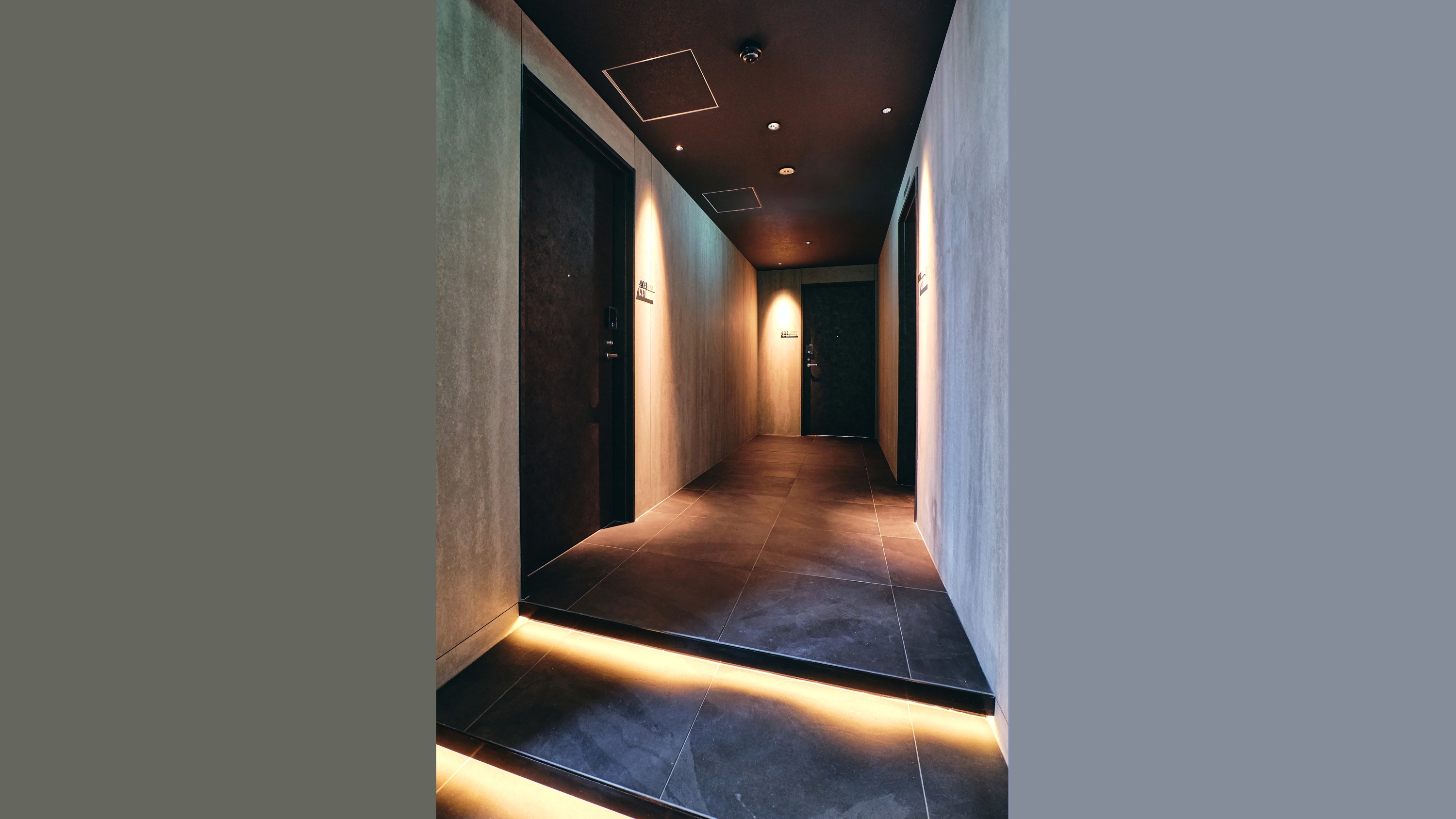 スリークアーバンホテル宮崎　4階廊下