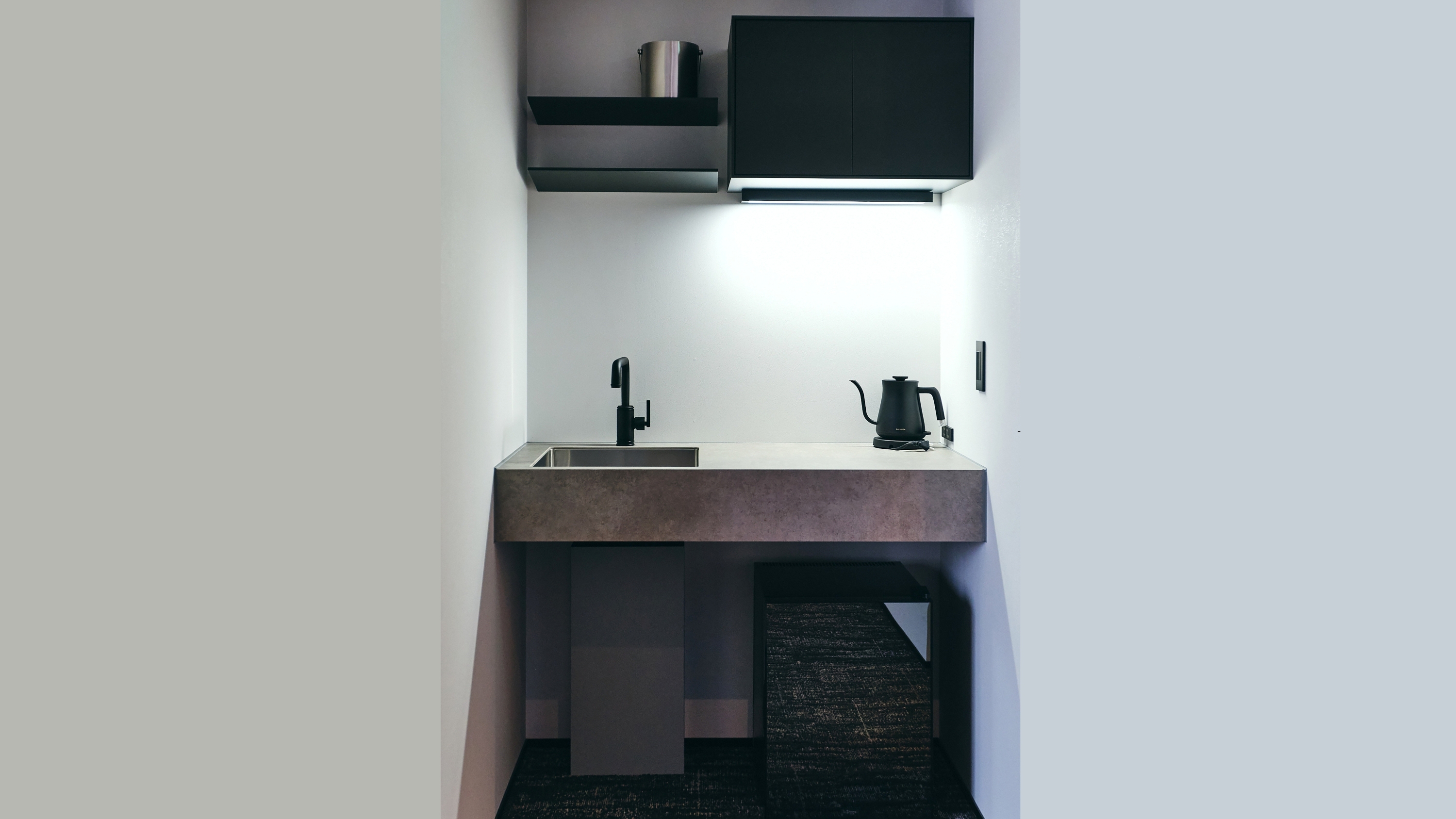 ジュニアスイート＜セパレートツイン＞　ミニキッチン