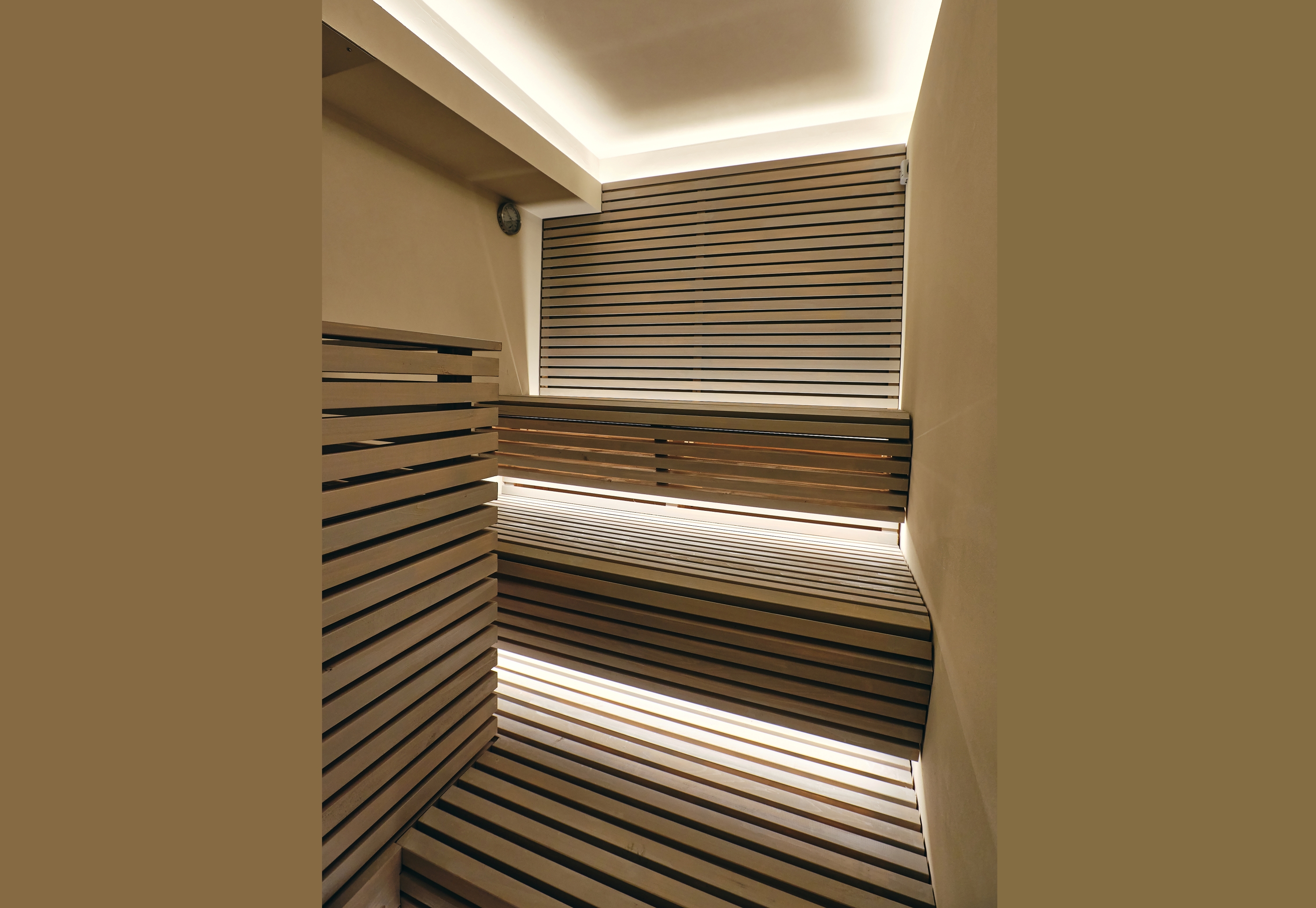 ■ホテル２階貸切サウナ「NEST SAUNA」　NO.３　ロウリュサウナ室内