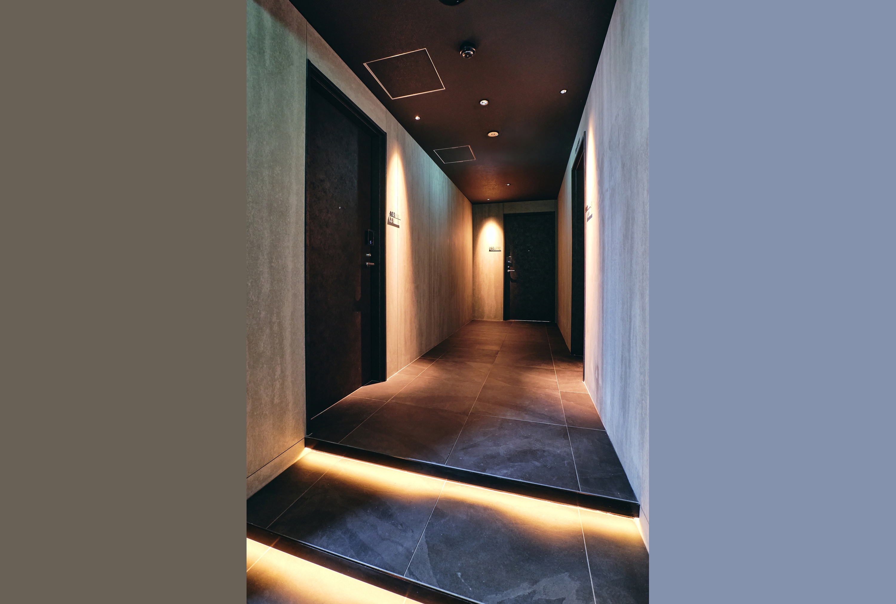 ■スリークアーバンホテル宮崎　４階廊下