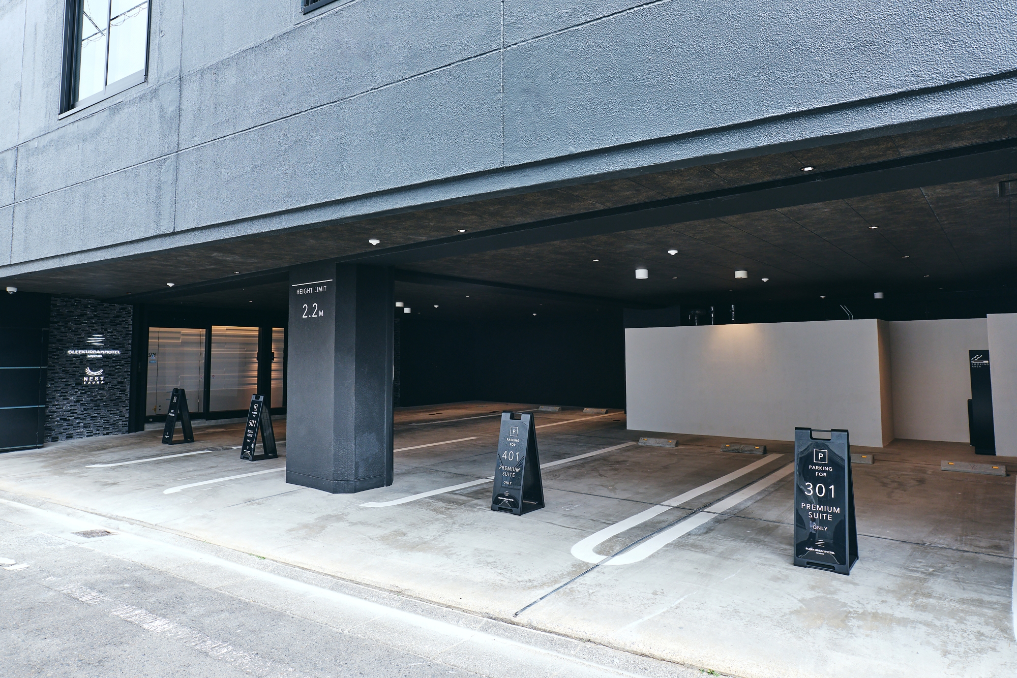 ■スリークアーバンホテル宮崎　駐車場（ロイヤルスイート＆プレミアスイート専用）