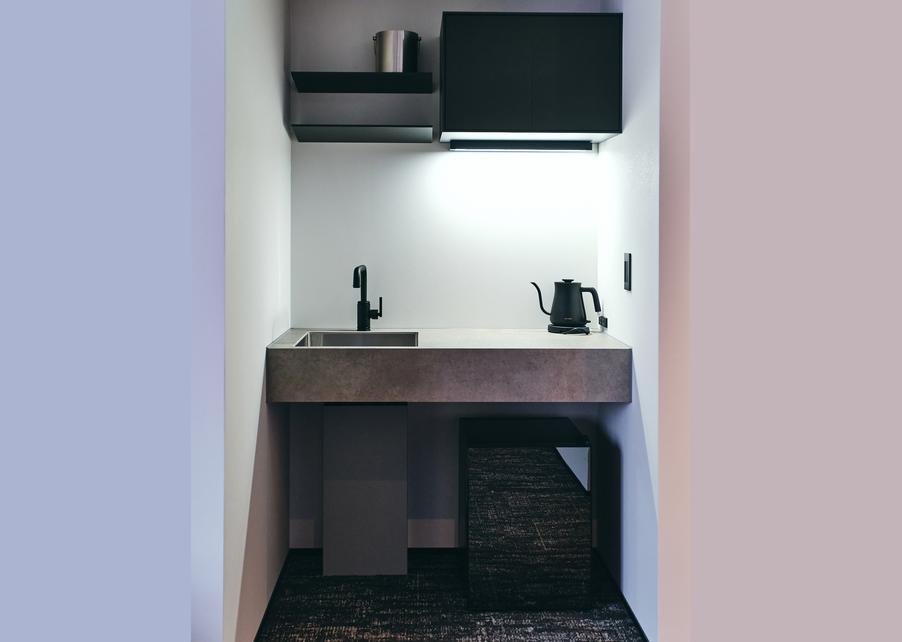 ■ジュニアスイート＜セパレートツイン＞　ミニキッチン