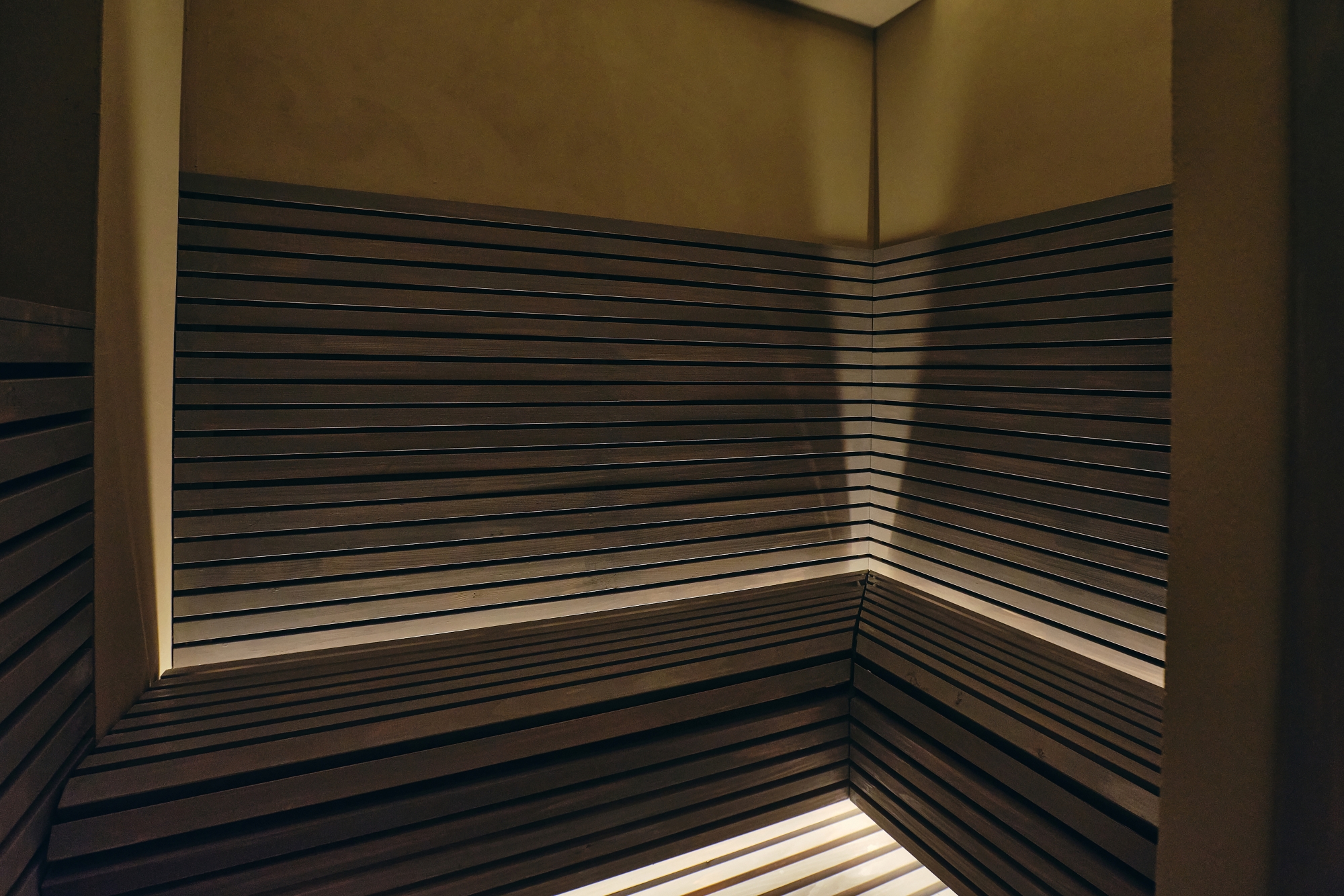 ■ホテル２階貸切サウナ「NEST SAUNA」　NO.２　ロウリュサウナ室内