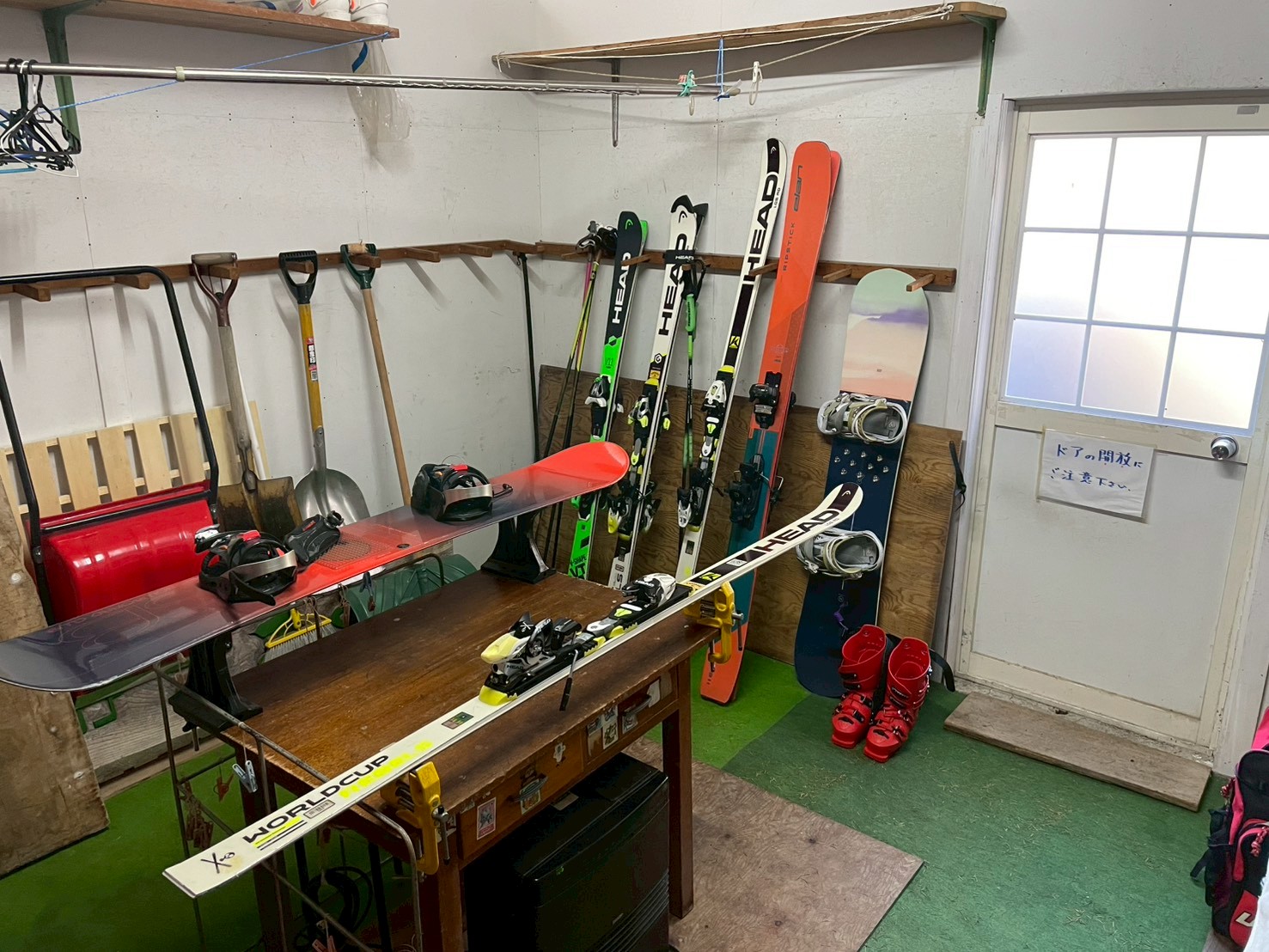 スキー・スノーボード乾燥室