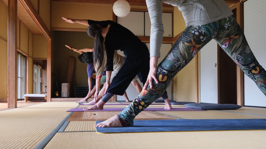 SUP×ヨガ×焚き火の自然とつながる「よくばりリトリート」プラン☆ー2食付-