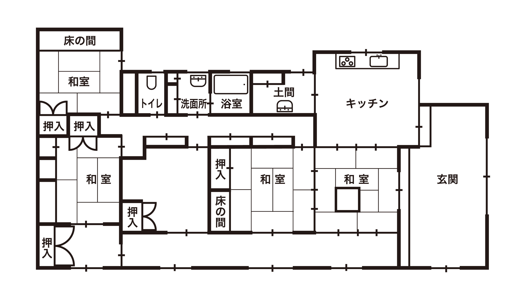 【客室】見取り図*