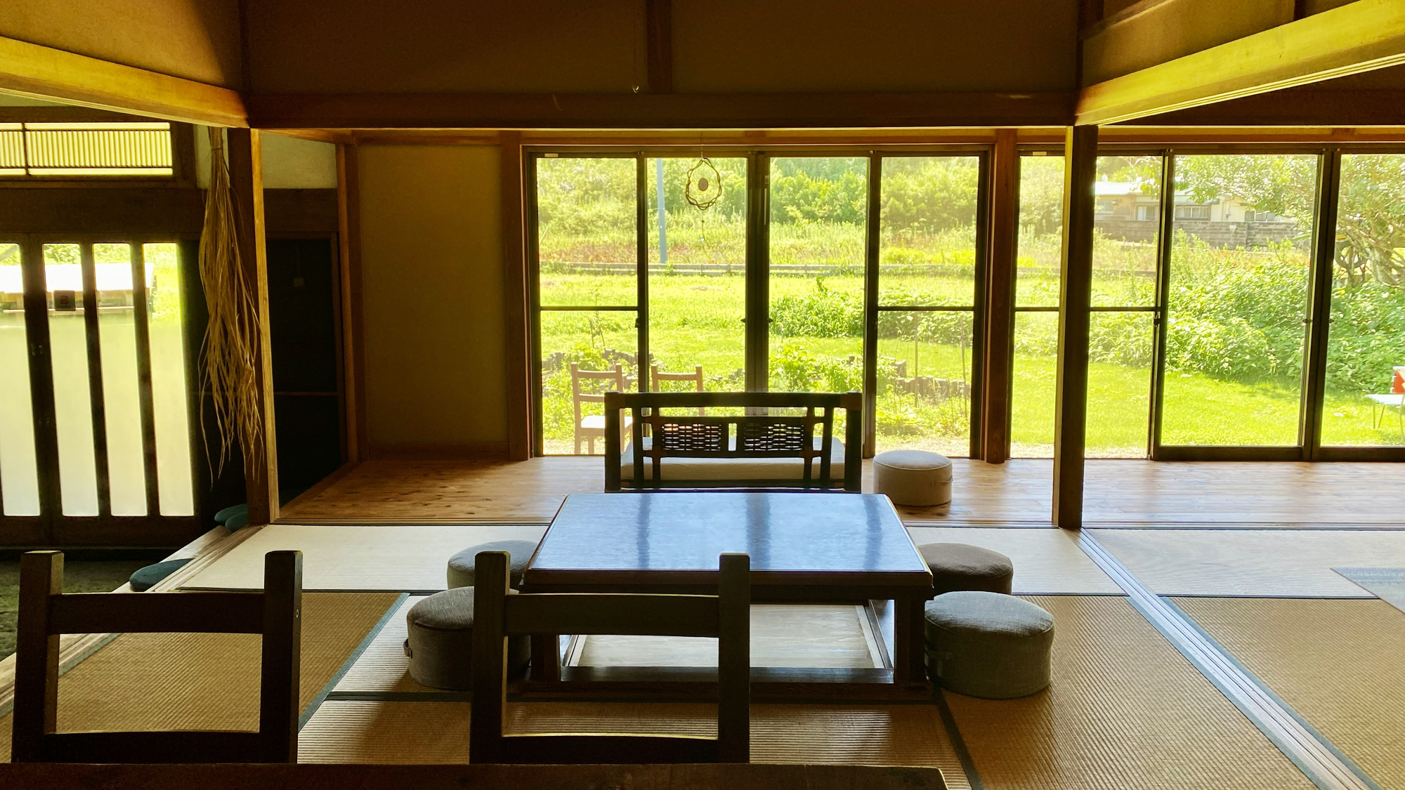 【客室】窓の外にはやさしい緑の景色*