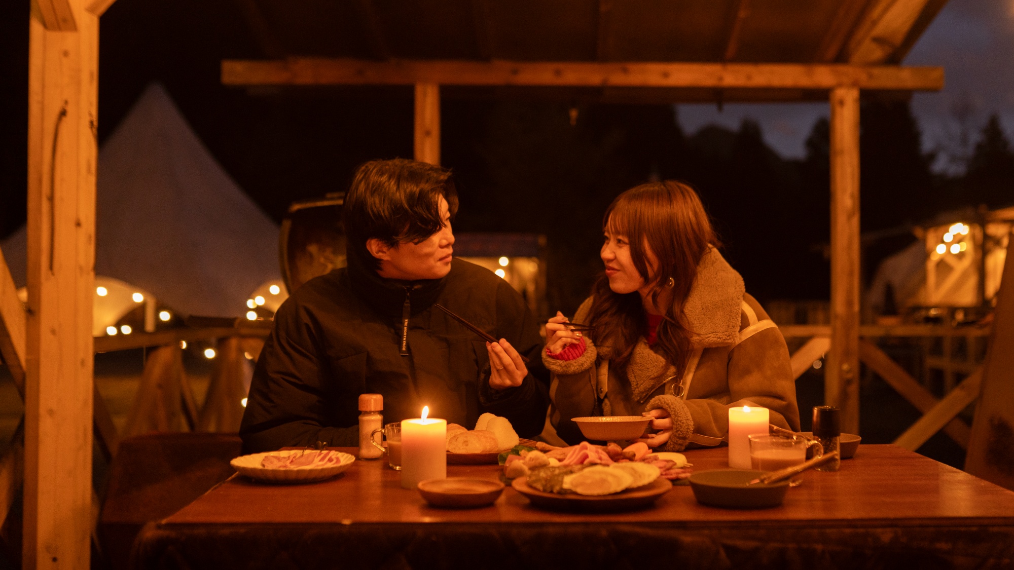 プライベート空間でのBBQ