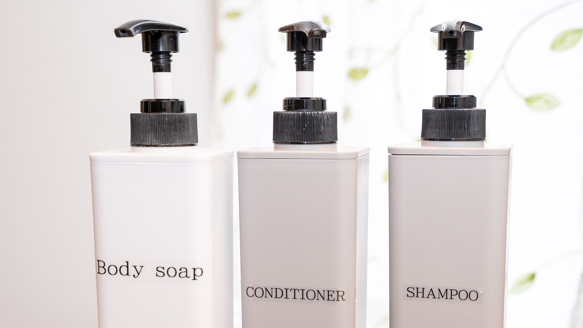 ・【アメニティ】シャンプー・コンディショナー・ボディソープをご用意しております