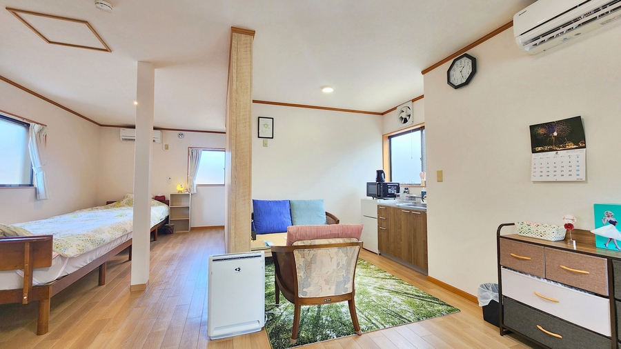 1日1組限定　バス・トイレ付ワンルーム