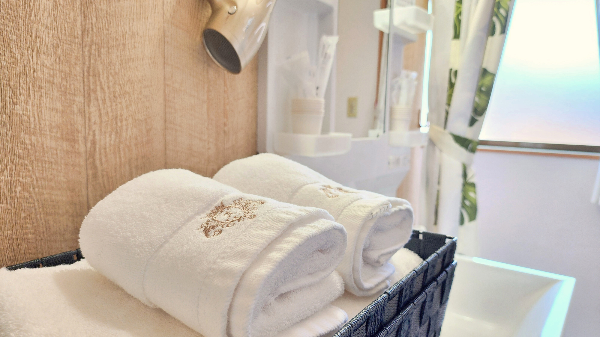 【館内】バスタオルを自由にお使いください