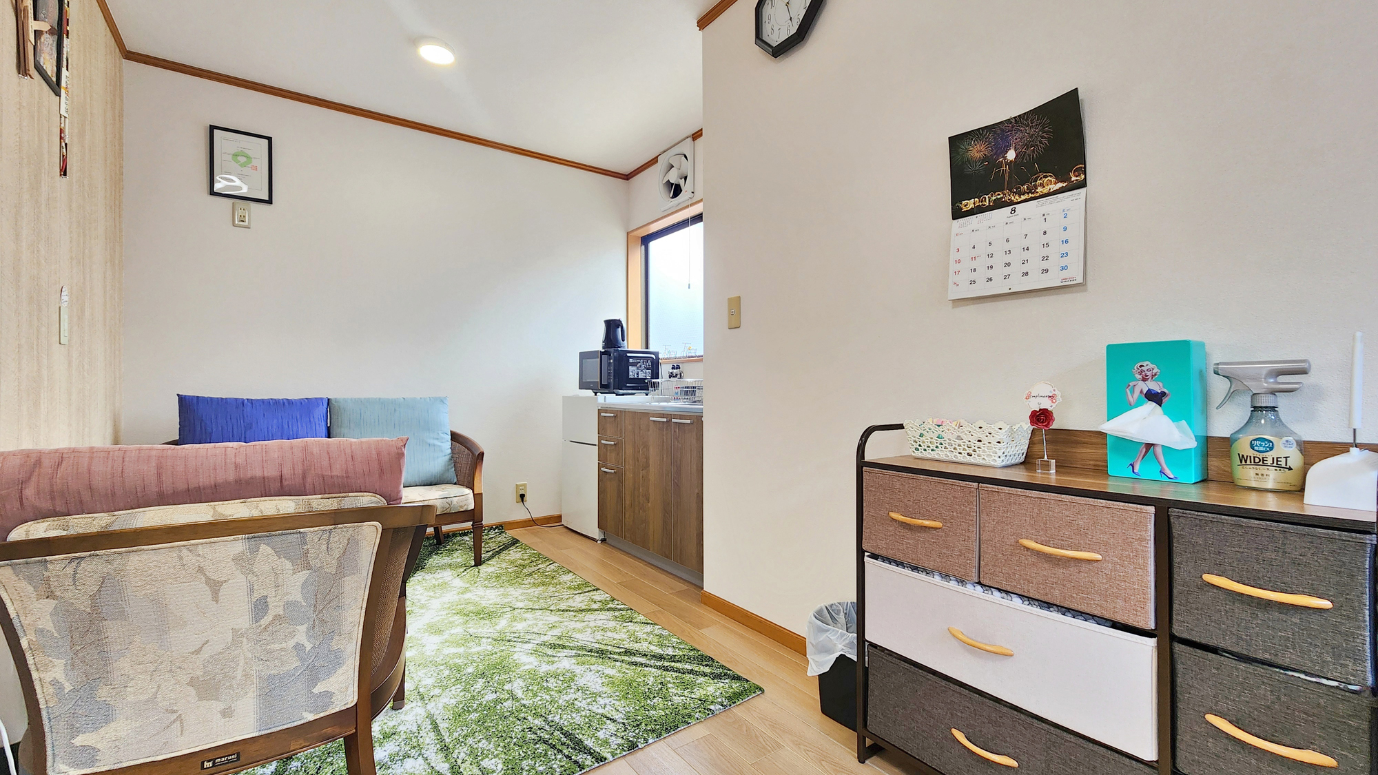 【客室】１日１組限定、ゆっくりとお過ごしいただけます 