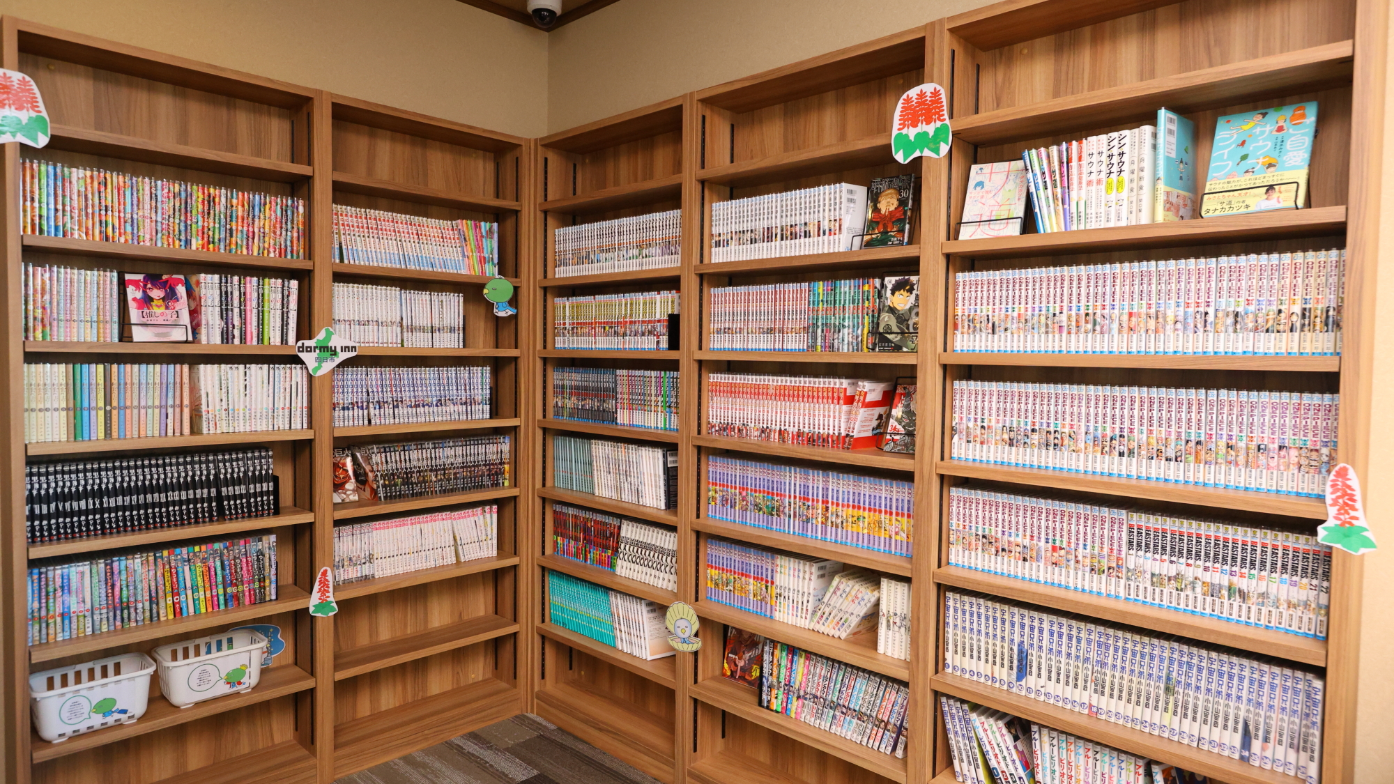 ◆湯上り処（3F）　漫画コーナー