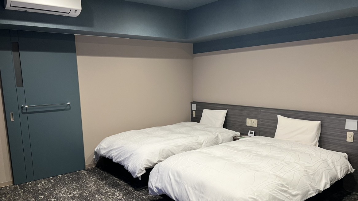 ◆デラックスツイン ◆31.77平米 ◆120cm&times;195cm&times;2台