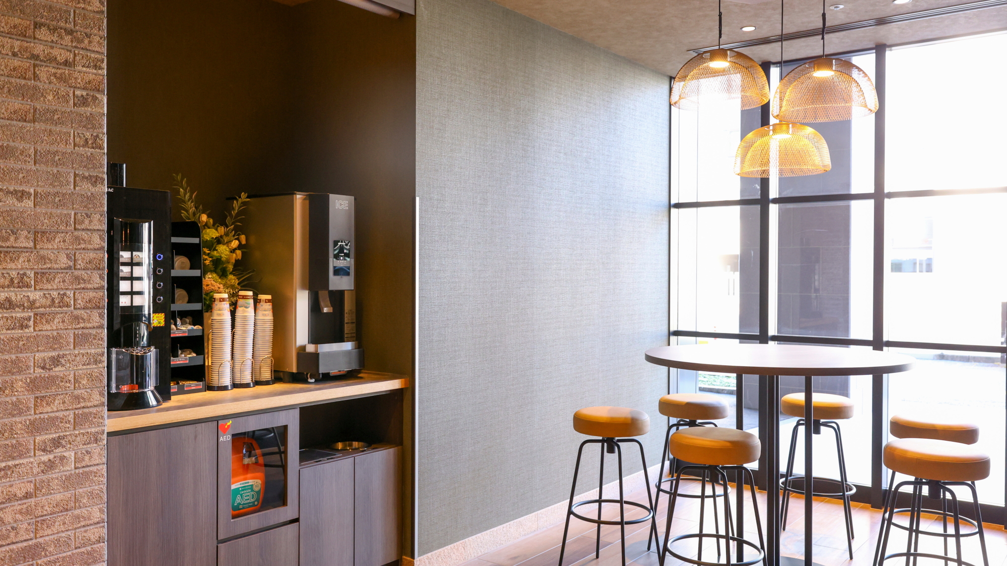 ◆ウェルカムコーヒーコーナー（1階ロビー）