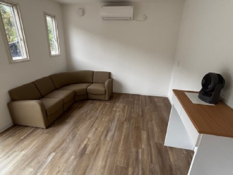 トレーラーハウス部屋