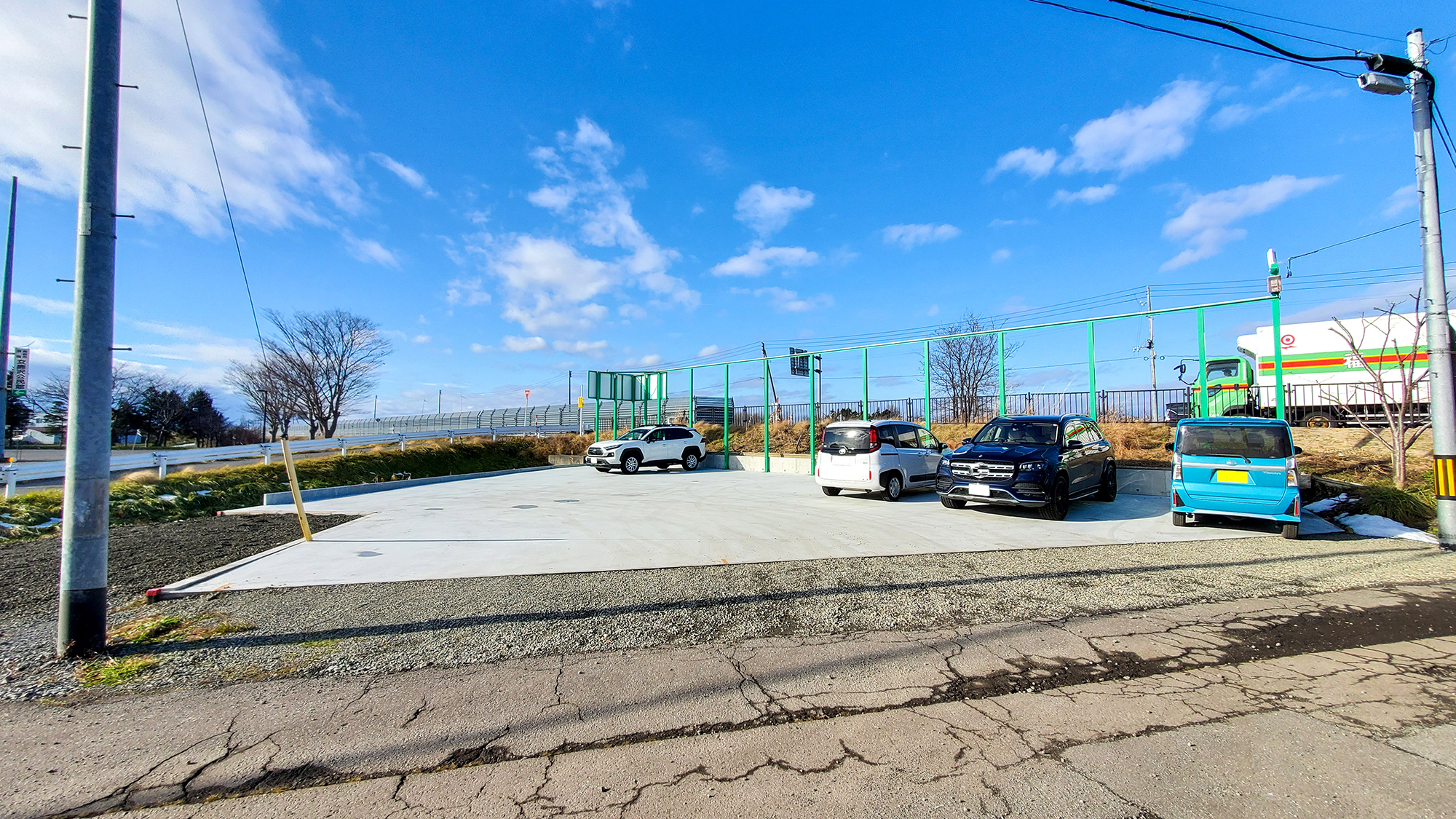 #駐車場