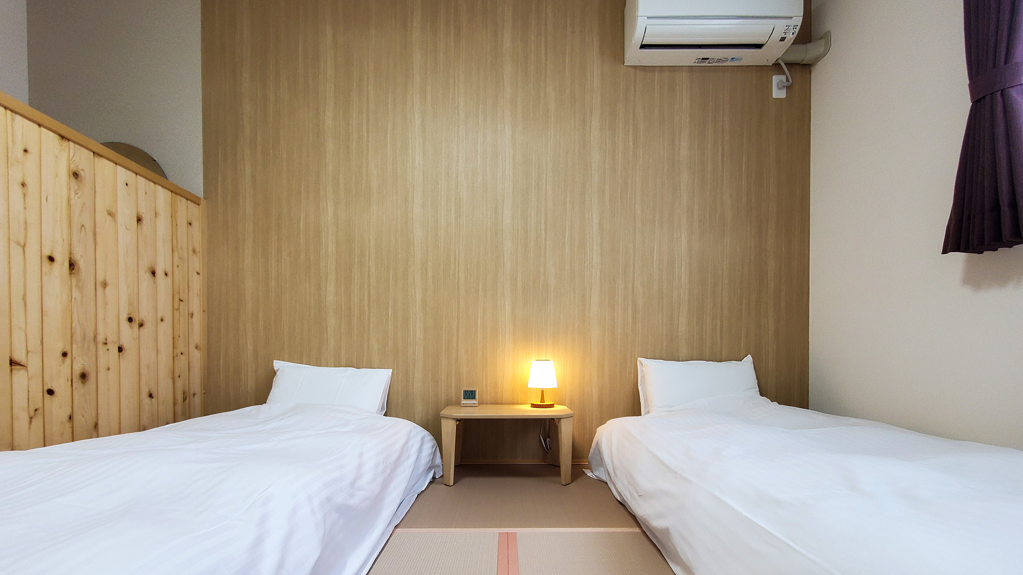 ご利用人数に合わせて寝具をご用意いたします