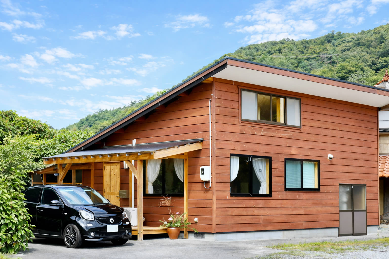 コテージかわせみ：外観