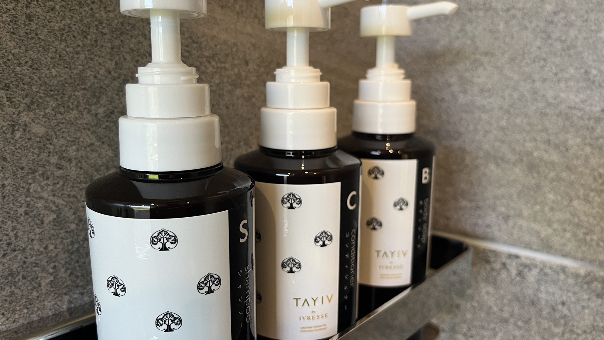 アメニティー（タイイブ・シャンプー・コンディショナー・ボディーソープ）