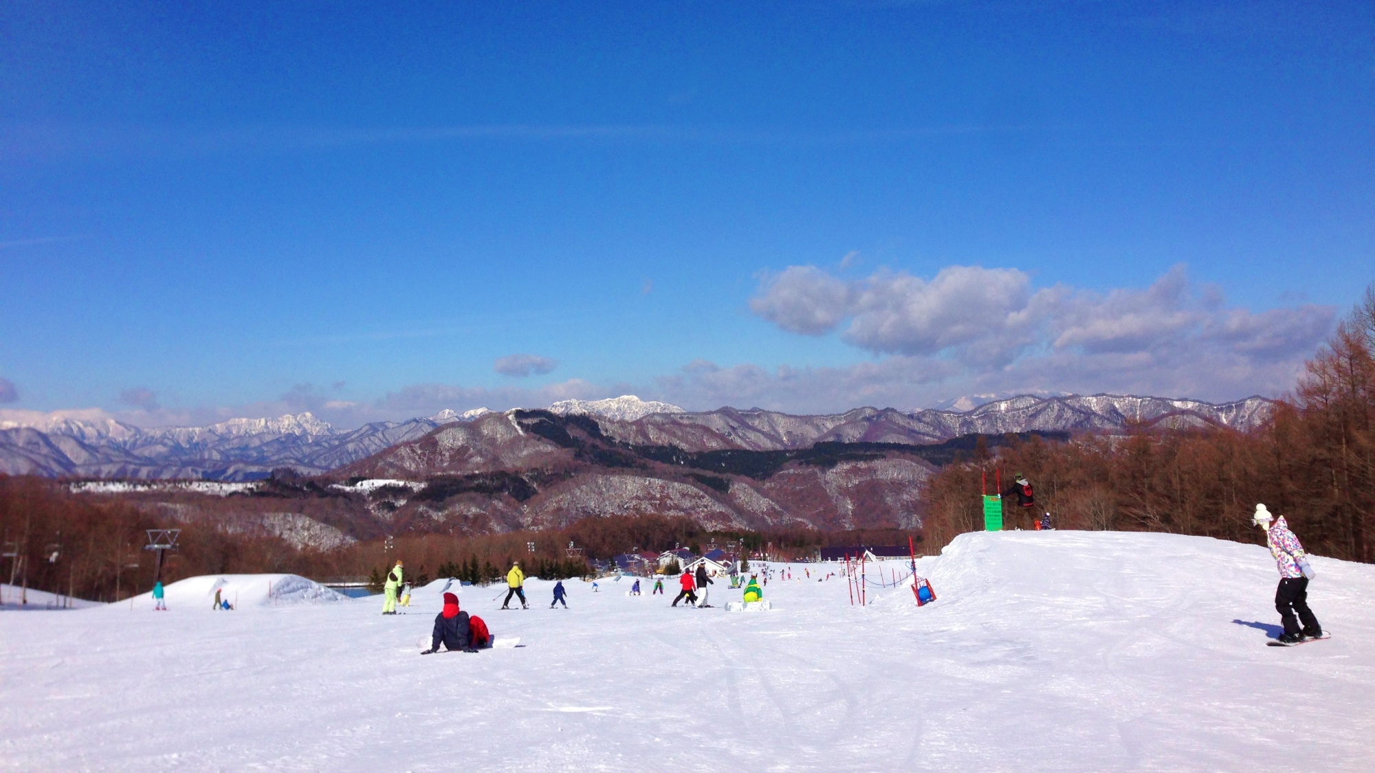 &diams;ゲレンデ風景