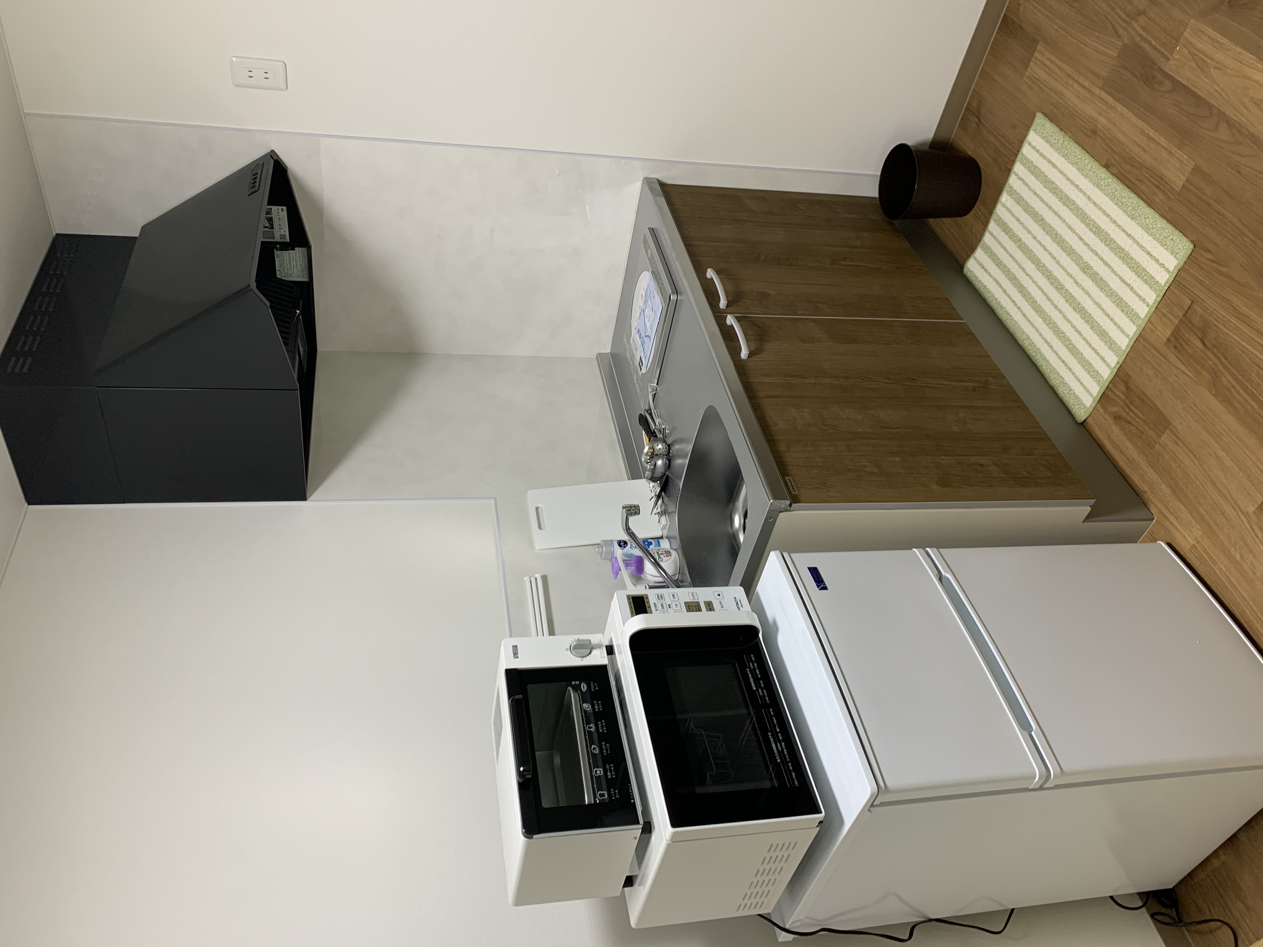 セミダブルルームキッチン