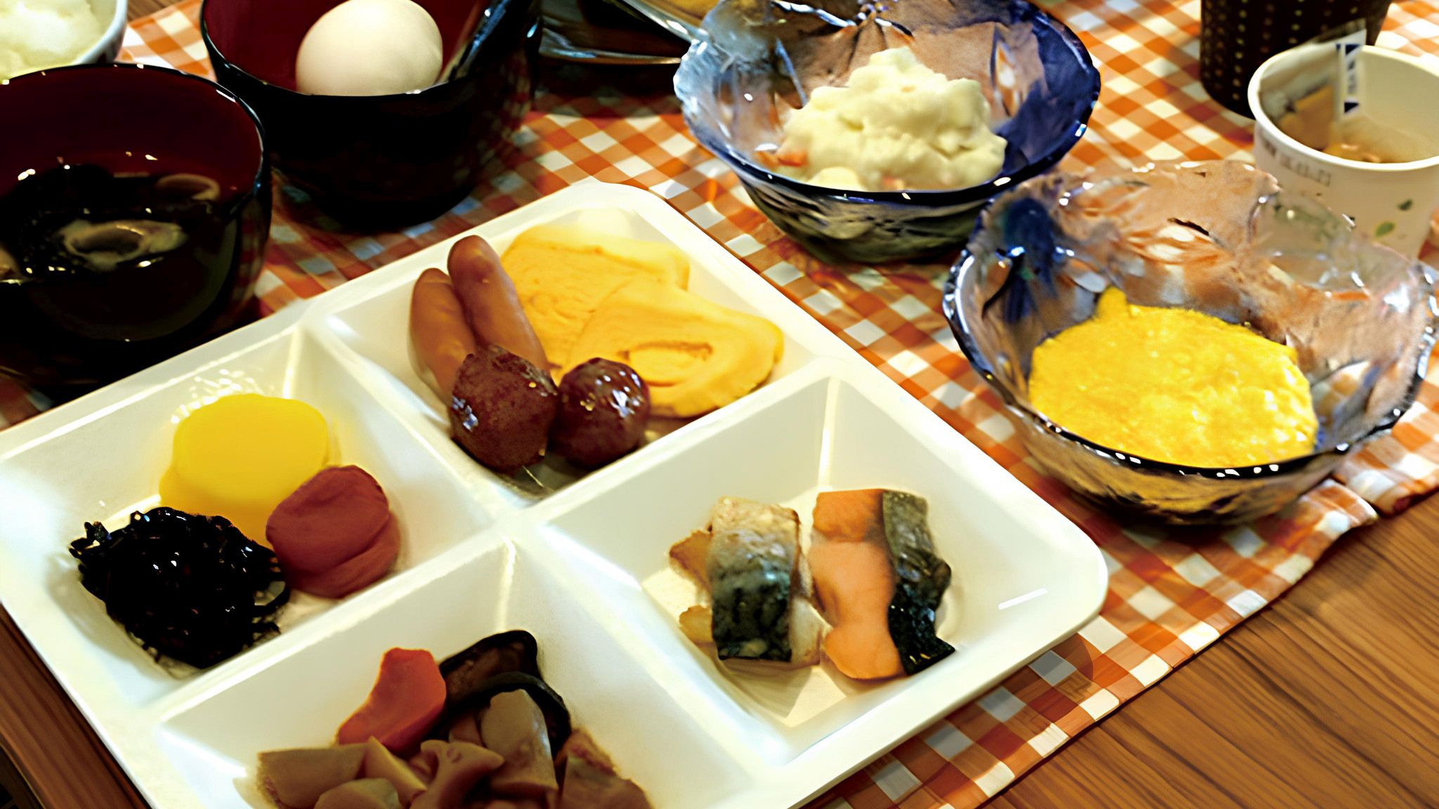 朝食ビュッフェ