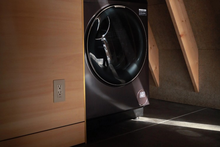 エントランスの洗濯機