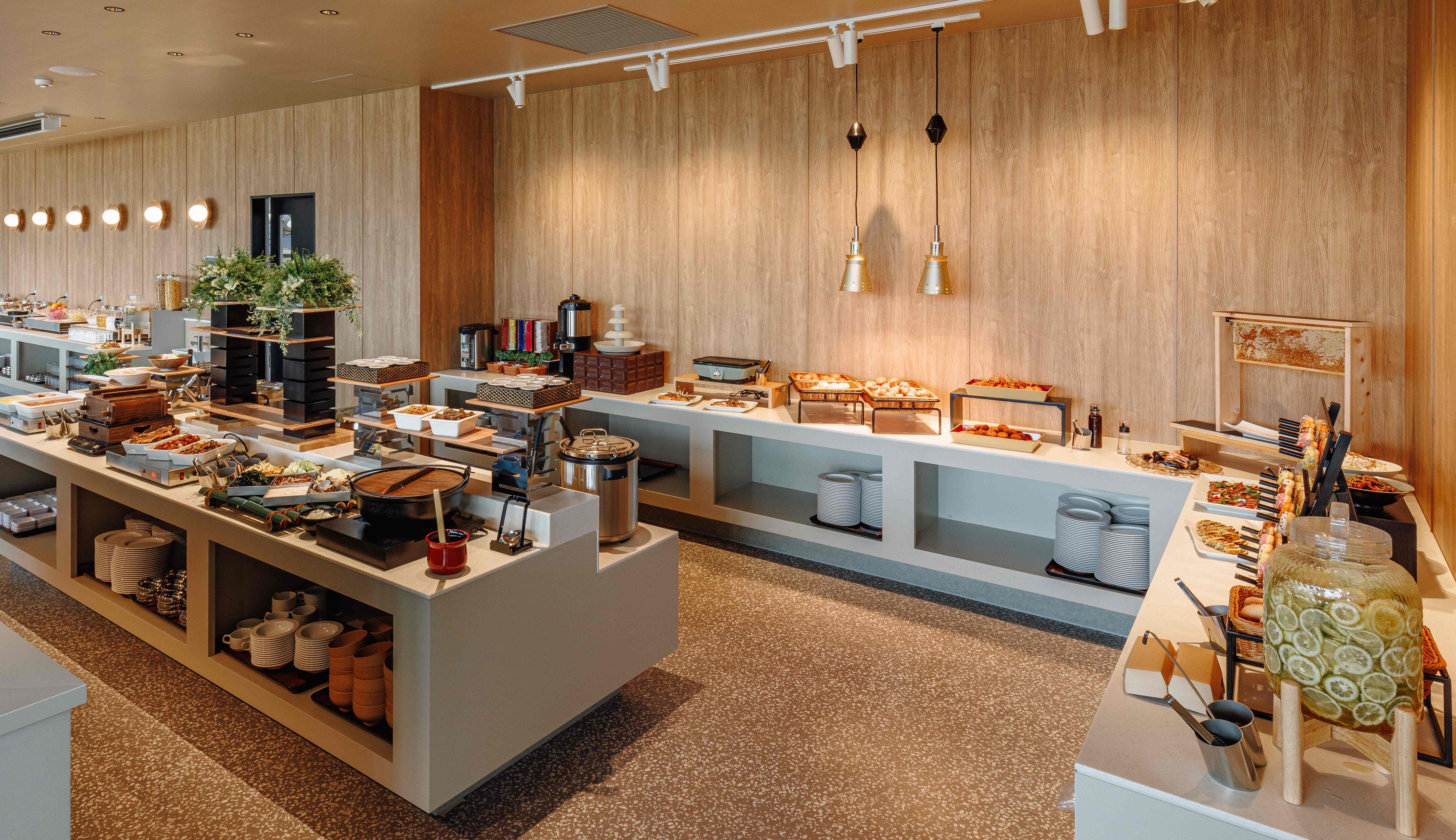 ビュッフェ会場