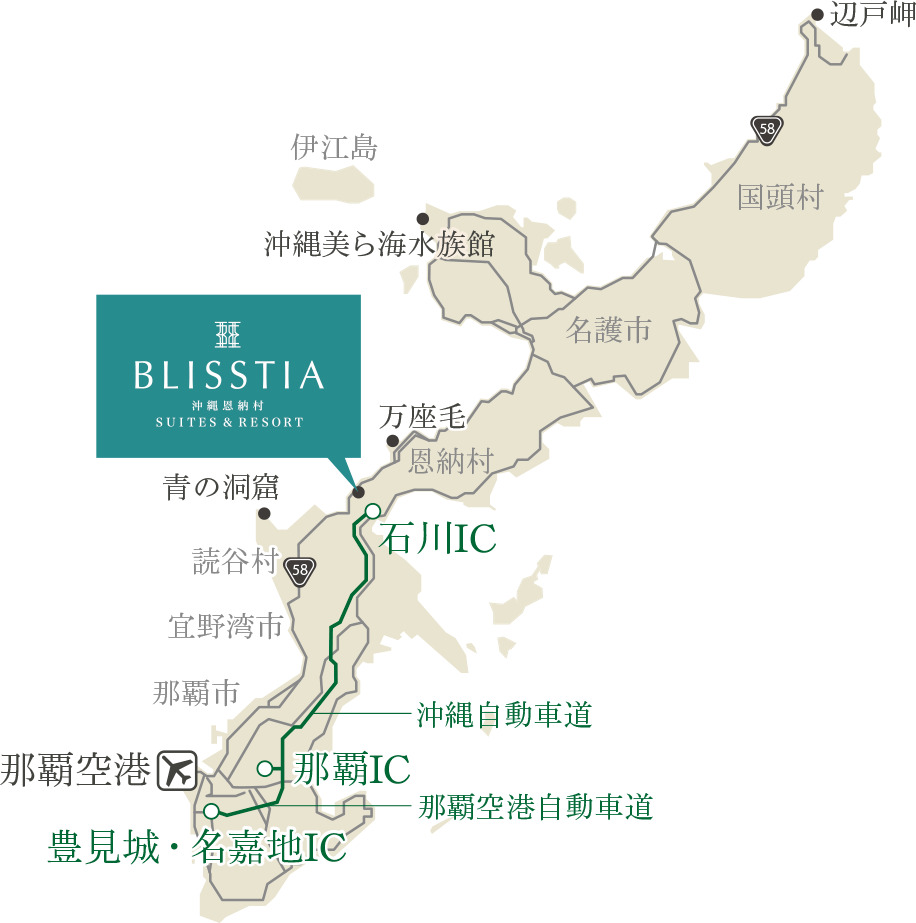 【イメージパース】アクセスマップ