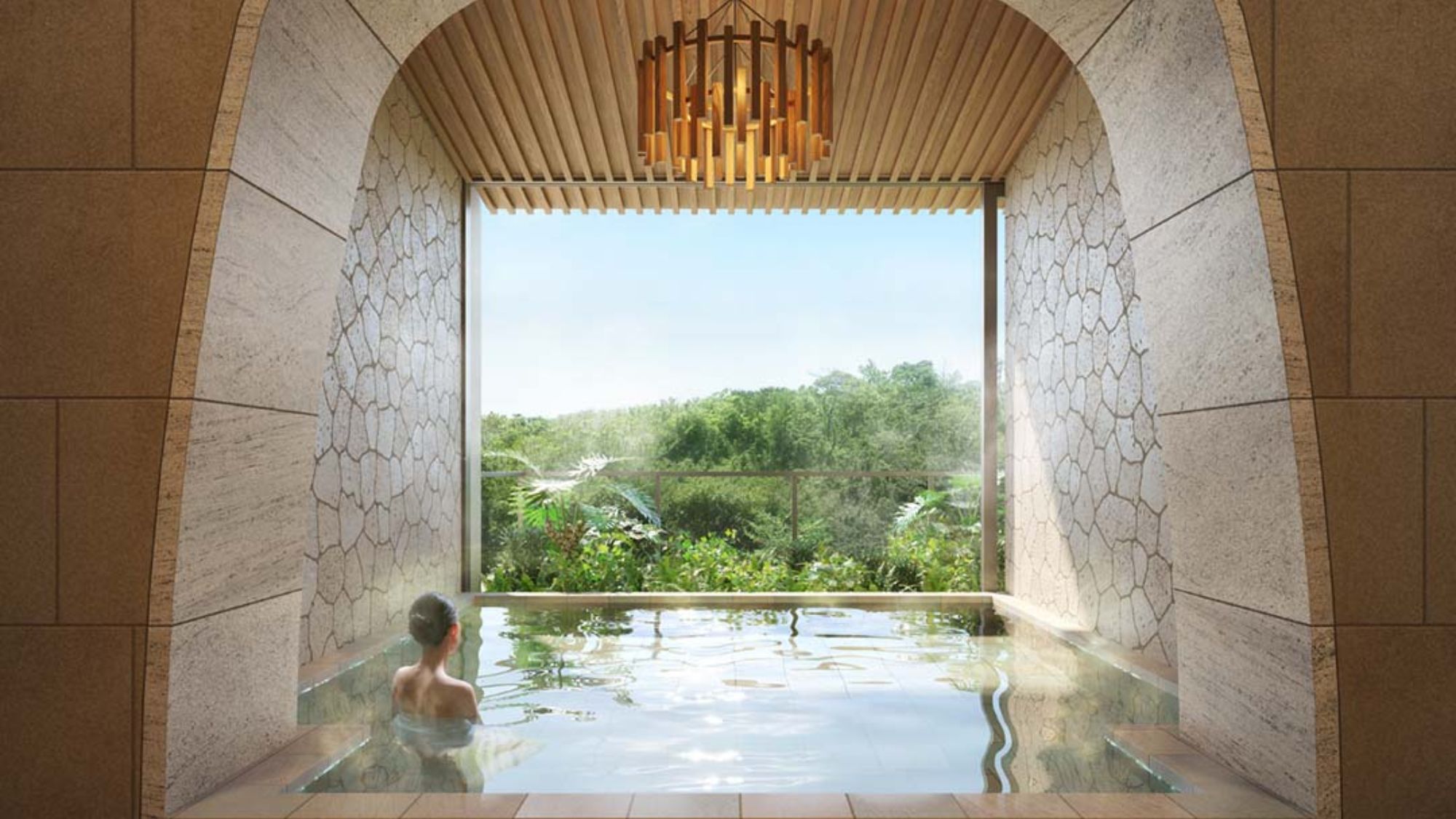 【イメージパース】大浴場