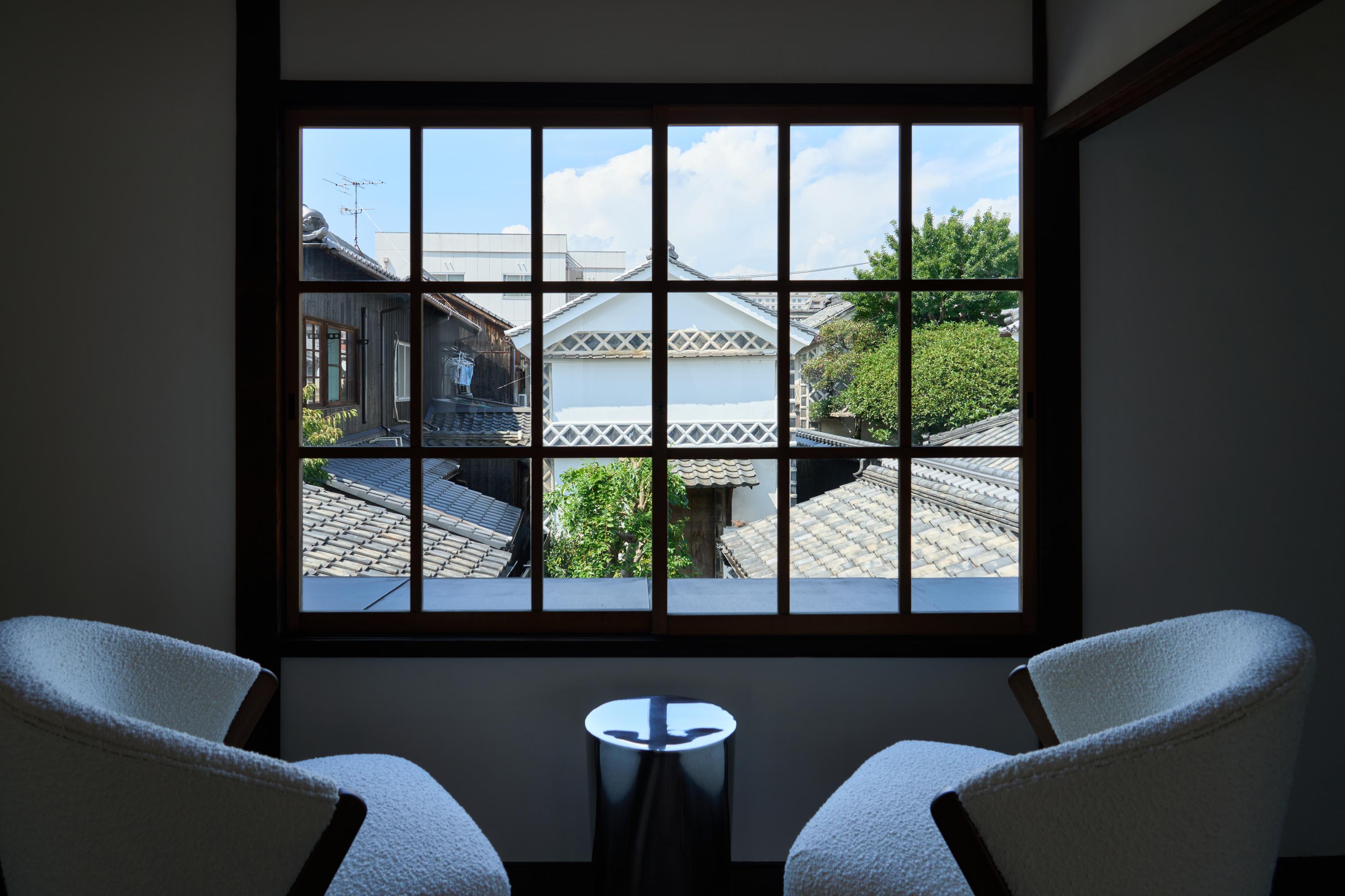 ２階からの景色