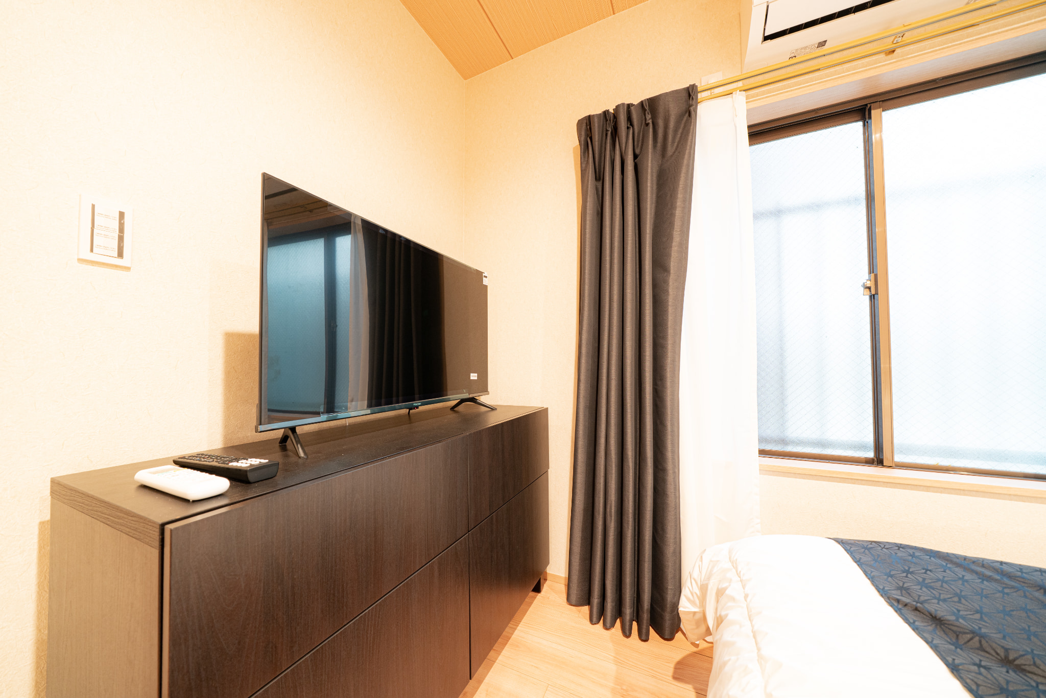 LinksHotel上野　101号室　ベッドルーム設備