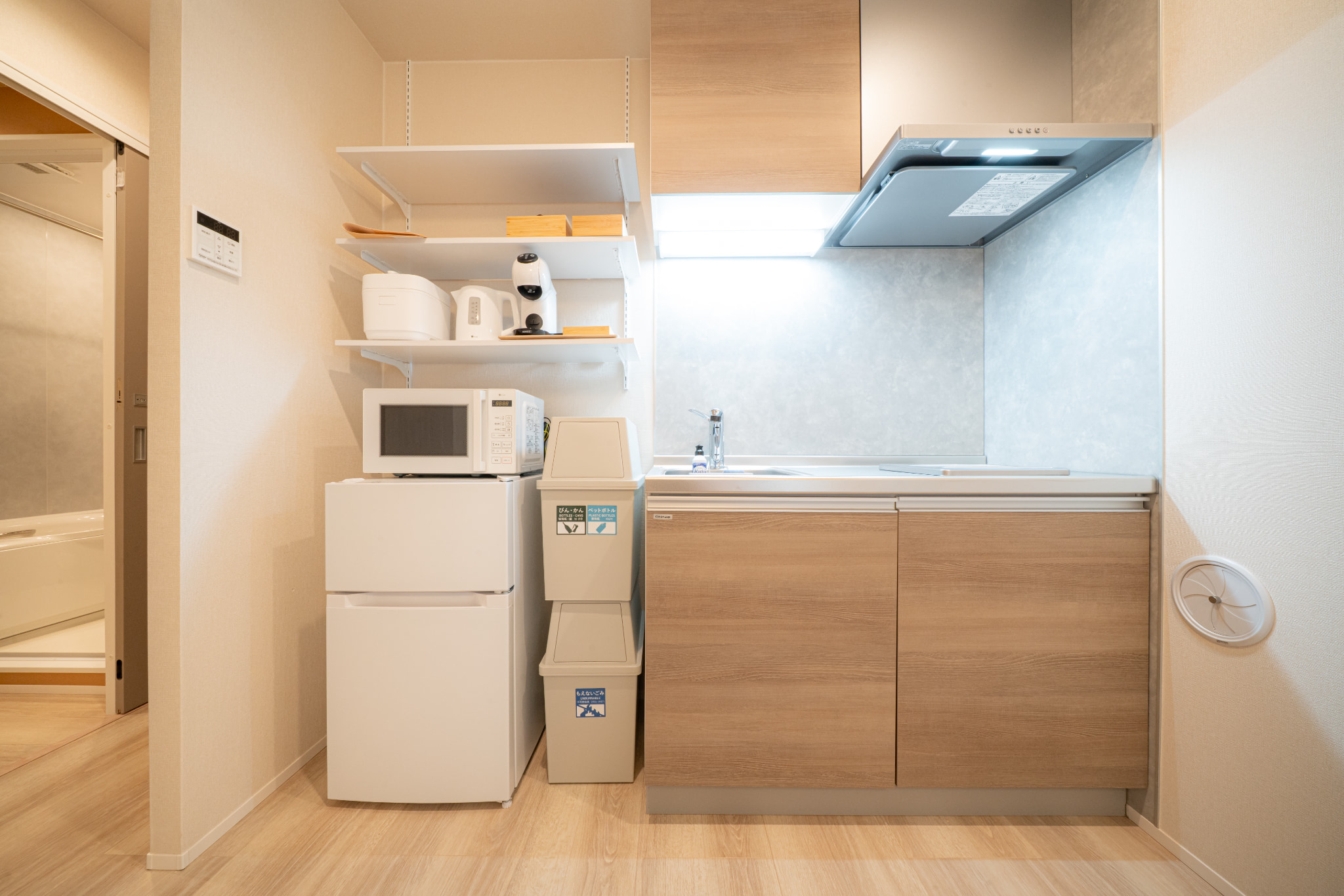 LinlsHotel上野　201号室_キッチン