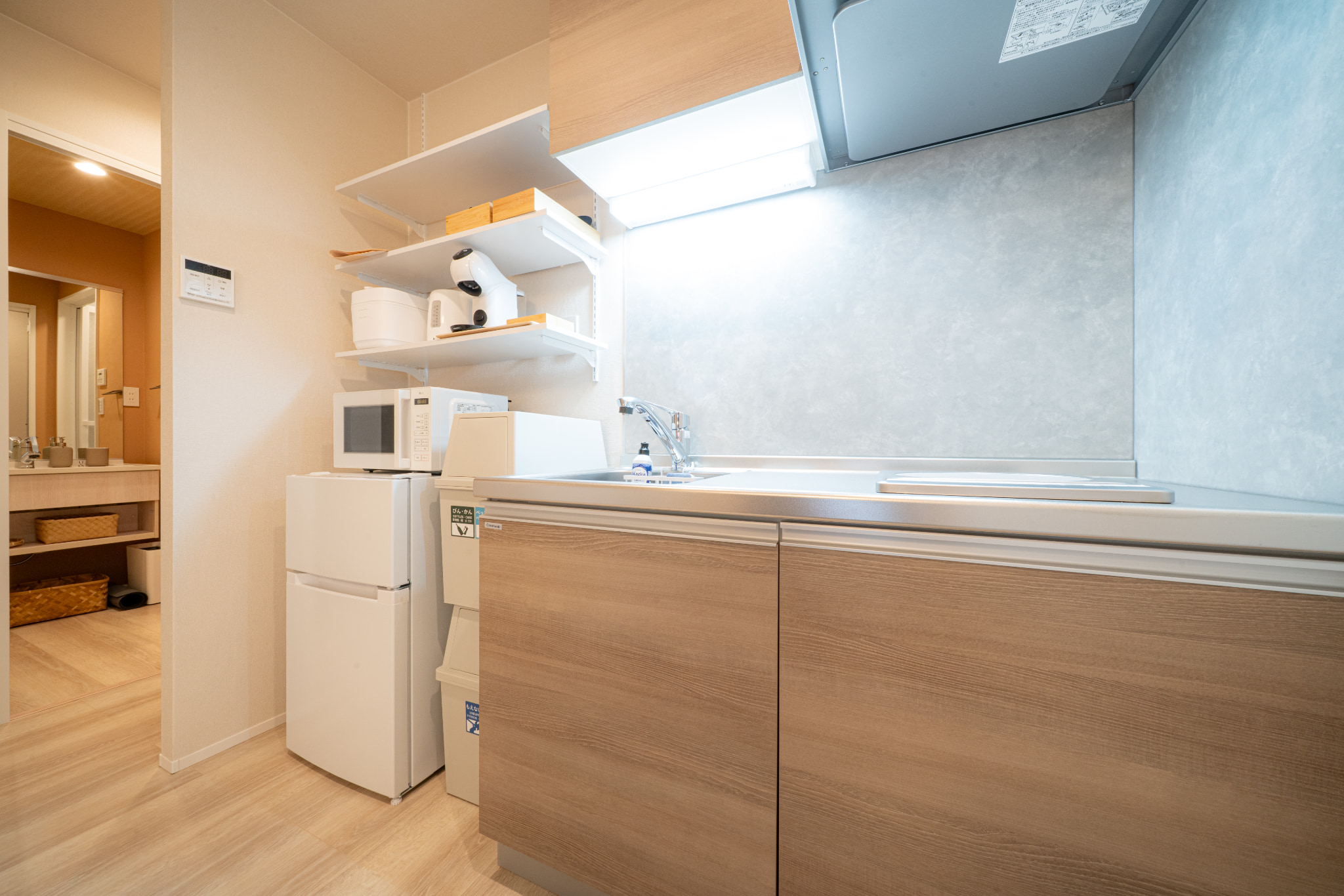 LinlsHotel上野　201号室_キッチン