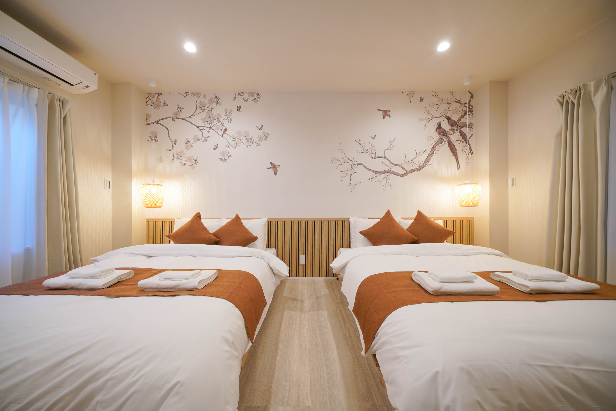 LinksHotel上野　201号室　ベッドルーム