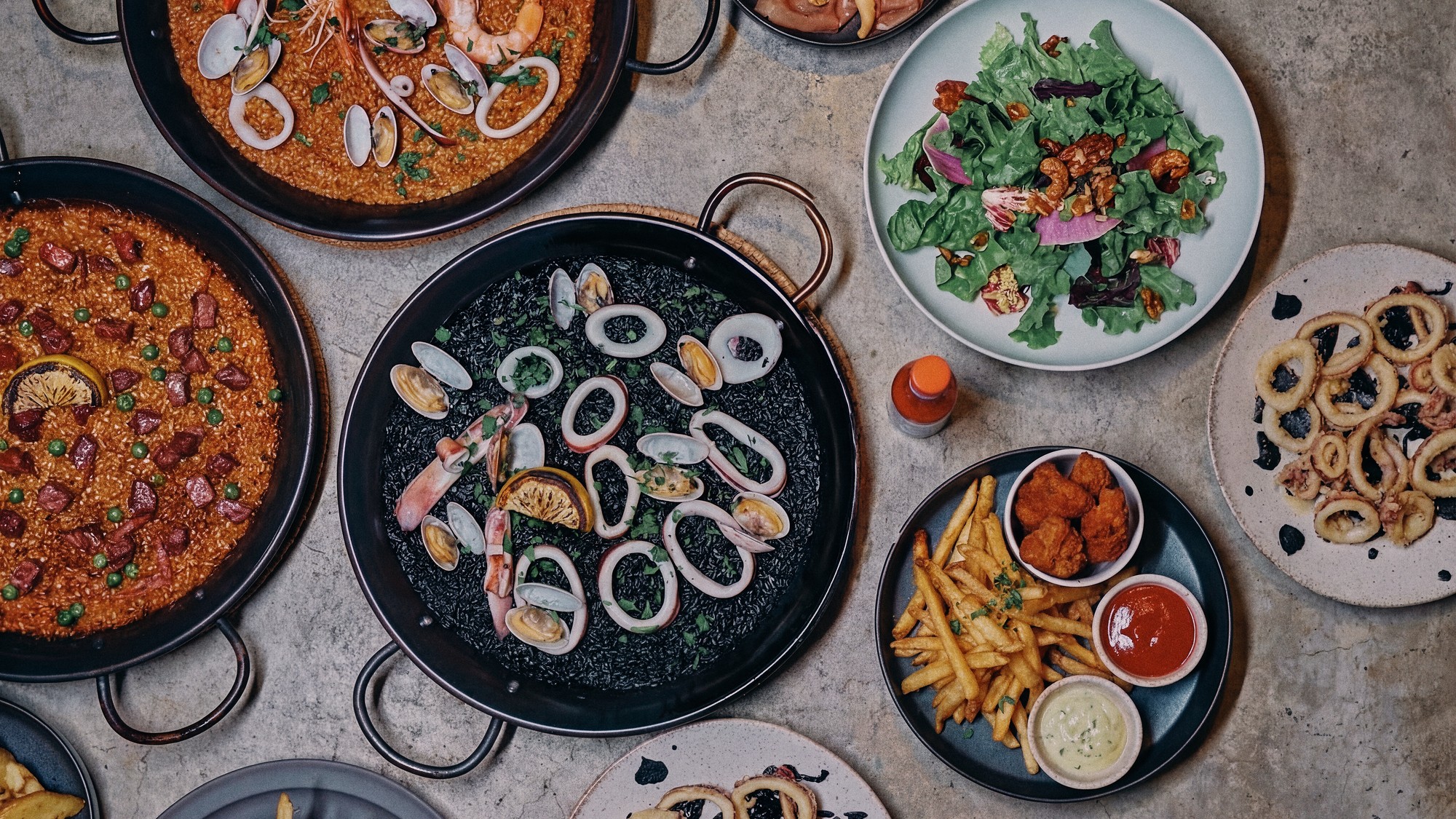 『ed&eacute;n SETOUCHI』　ディナー　パエリアセット