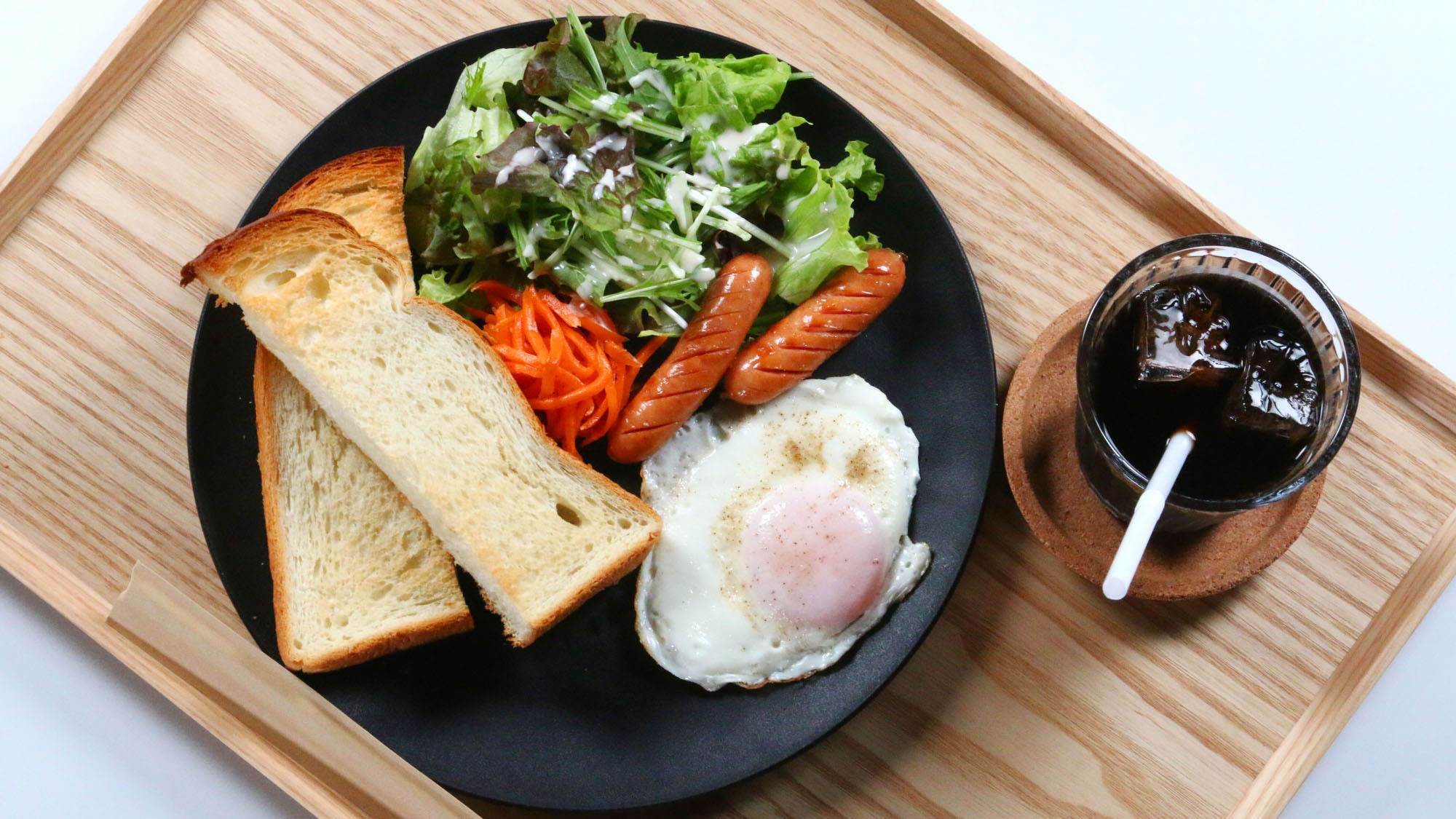 【 軽朝食付き 】チョイス◆「朝カレー」or「トースト」セット