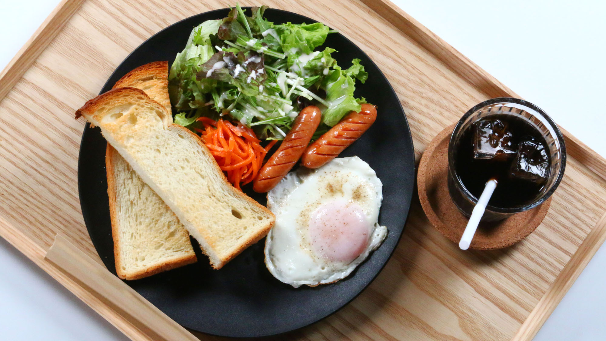 朝食トーストセット◆嬉しいドリンク付き