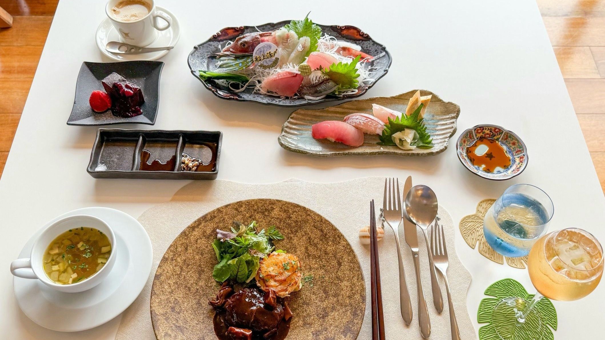 *【夕食（一例）】※食事の写真はイメージ写真となります。