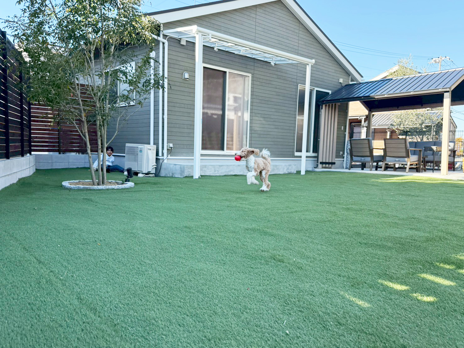 広々ドッグラン