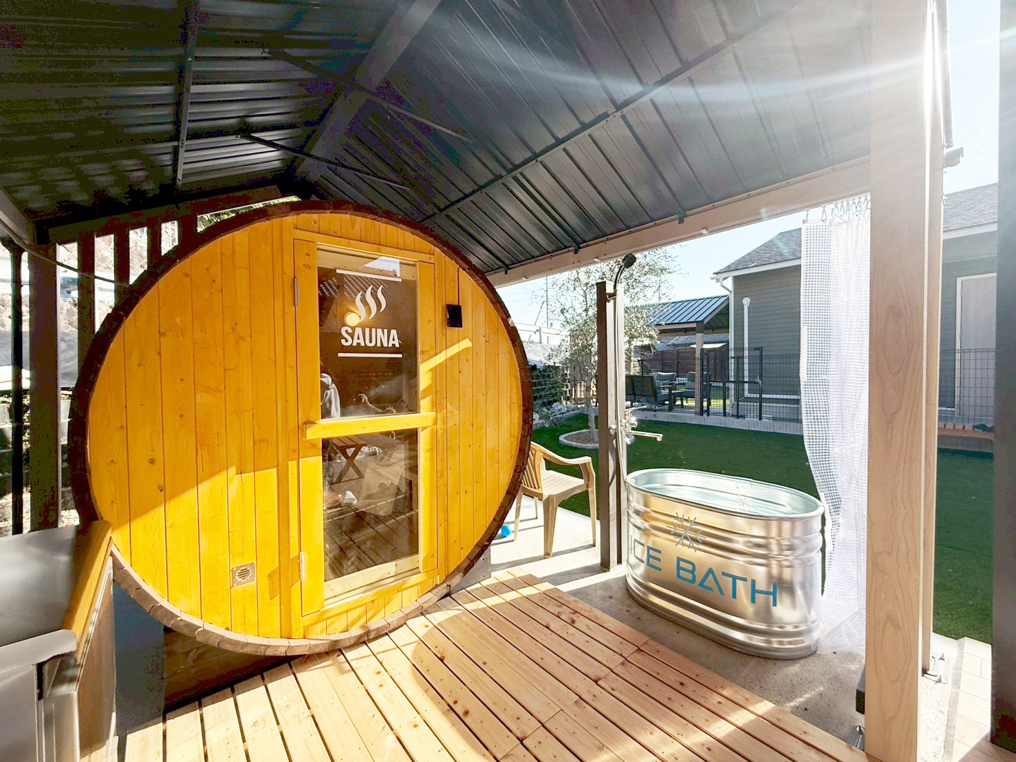 誰にも邪魔されず、サウナをご堪能下さい！