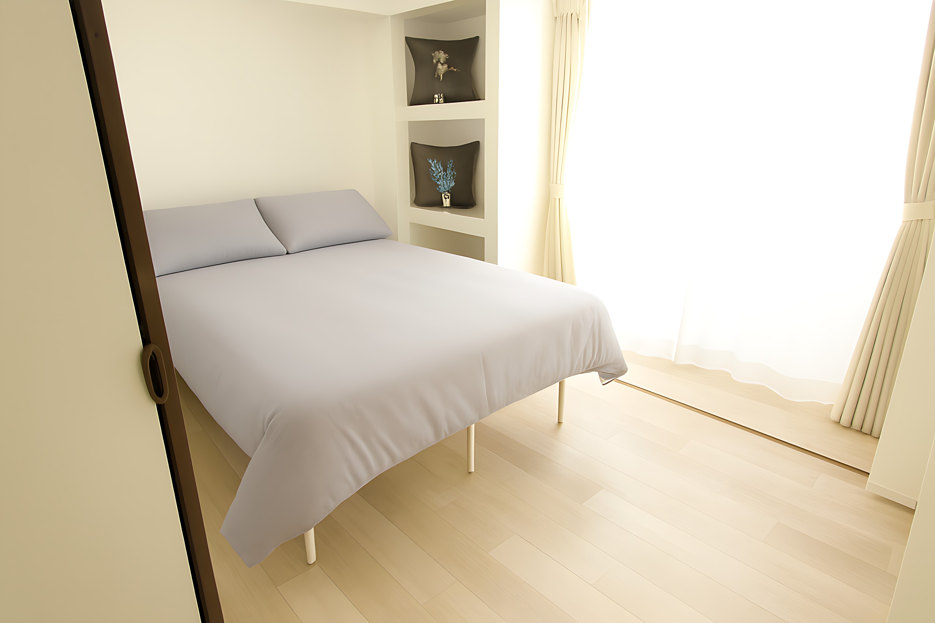 【1F・個室】 セミダブルベッド