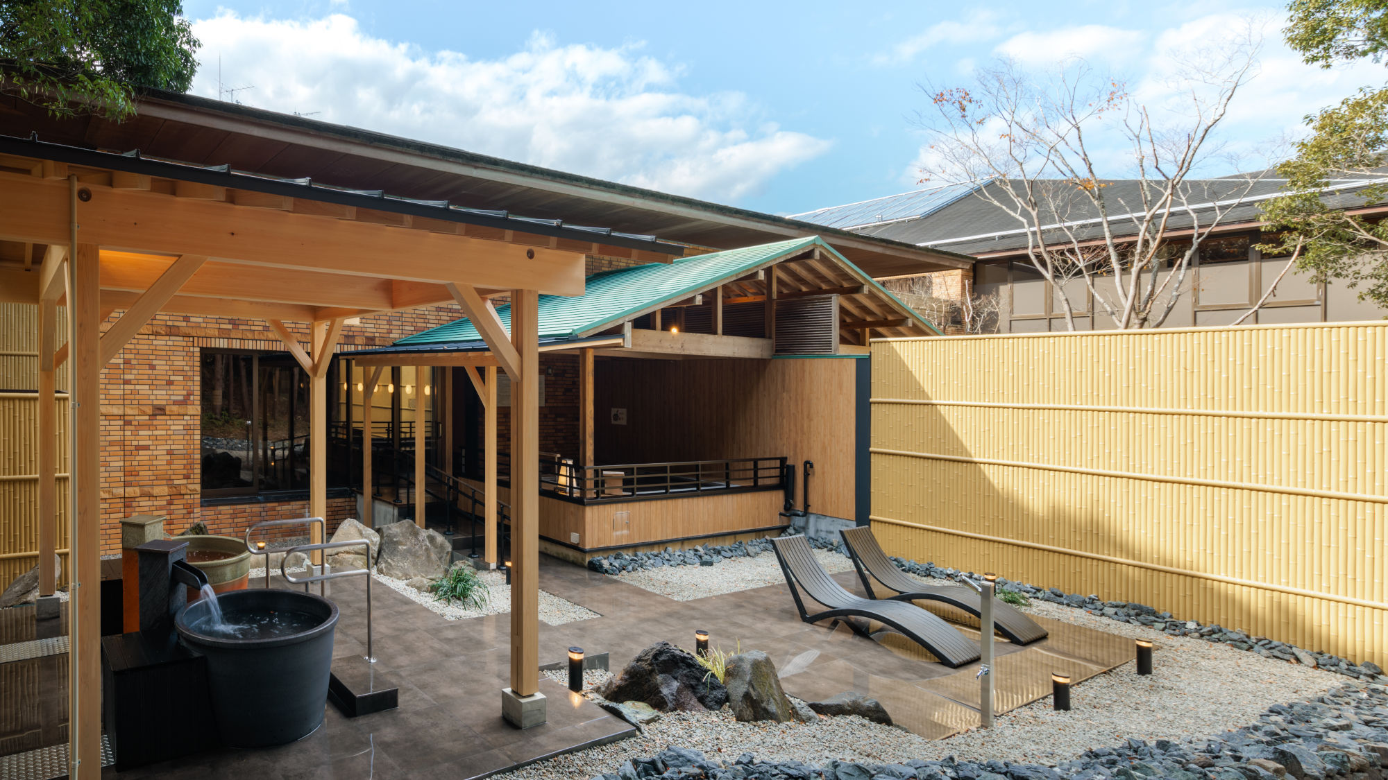 敷地内【千の杜】大浴場