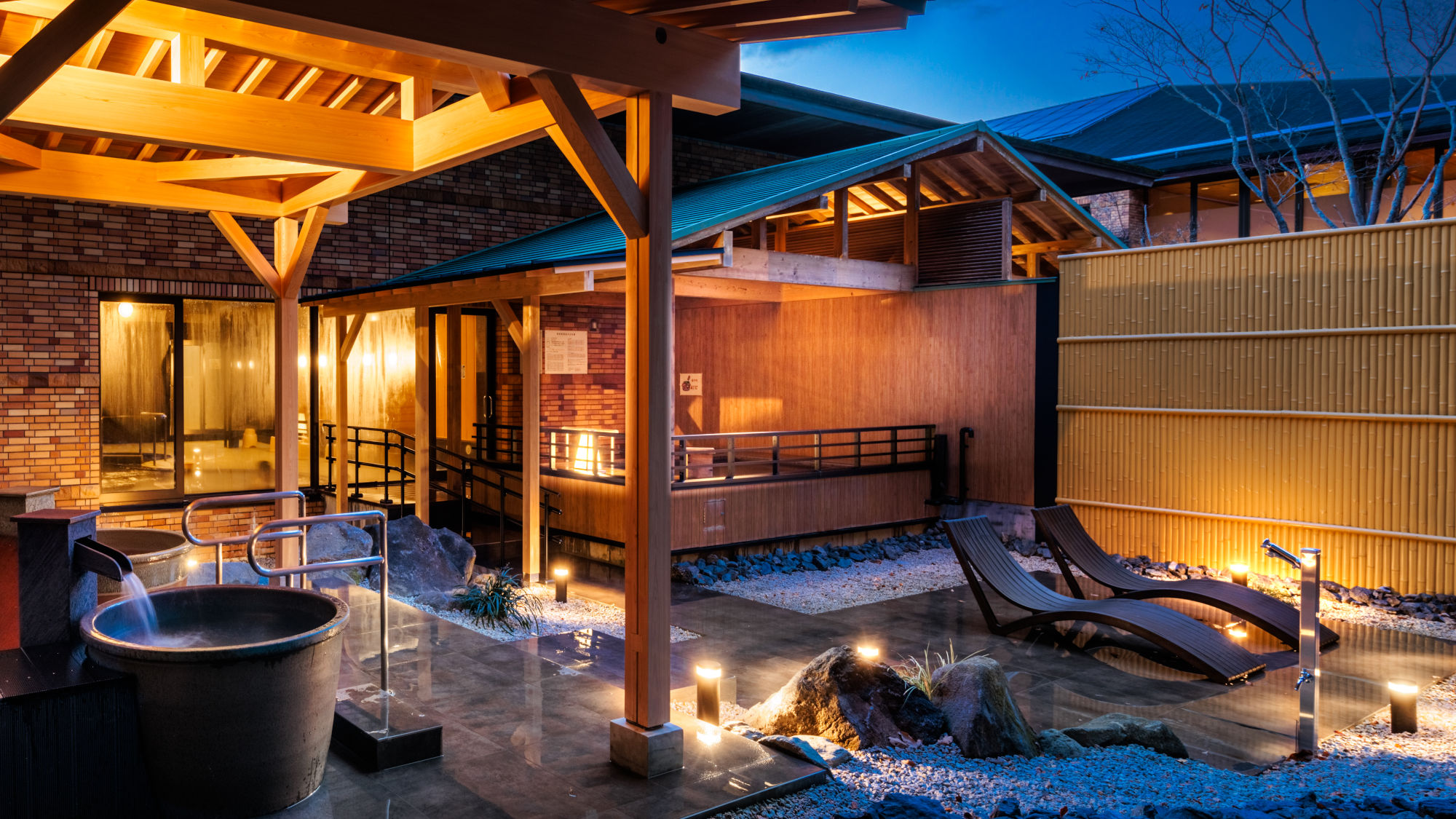 敷地内【千の杜】大浴場