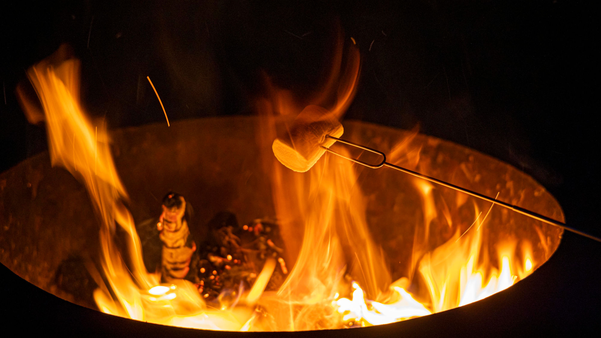 焚き火