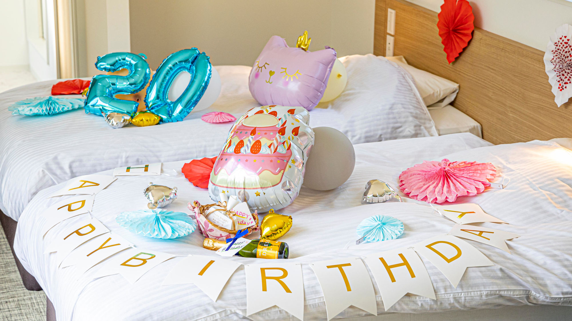 記念日お部屋の飾り付け一例